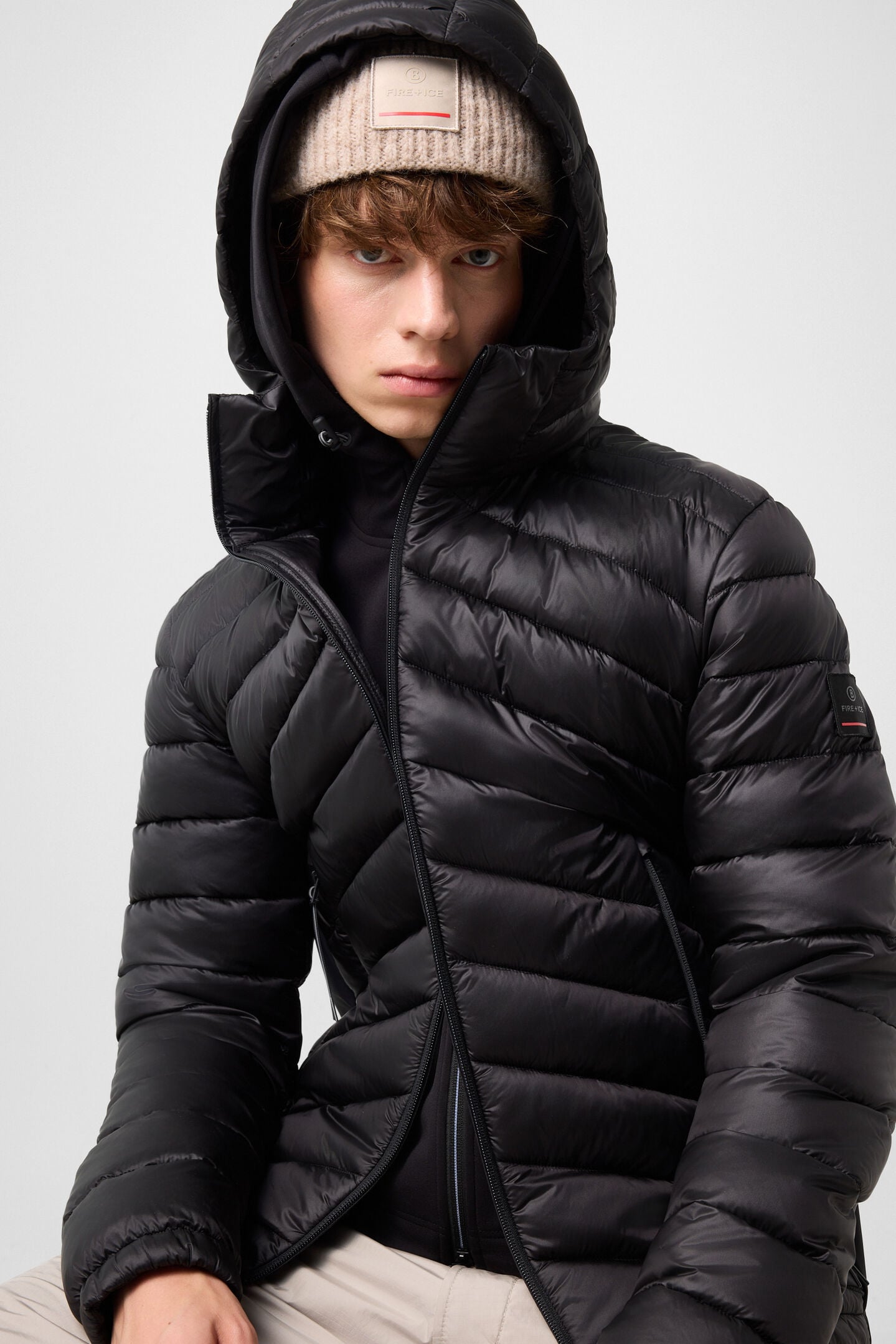 Steppjacke Elvis Schwarz