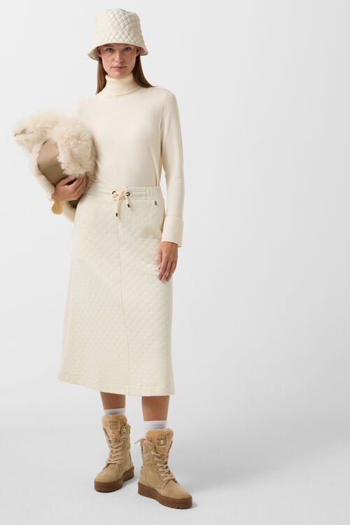 Vinny turtleneck jumper Cream