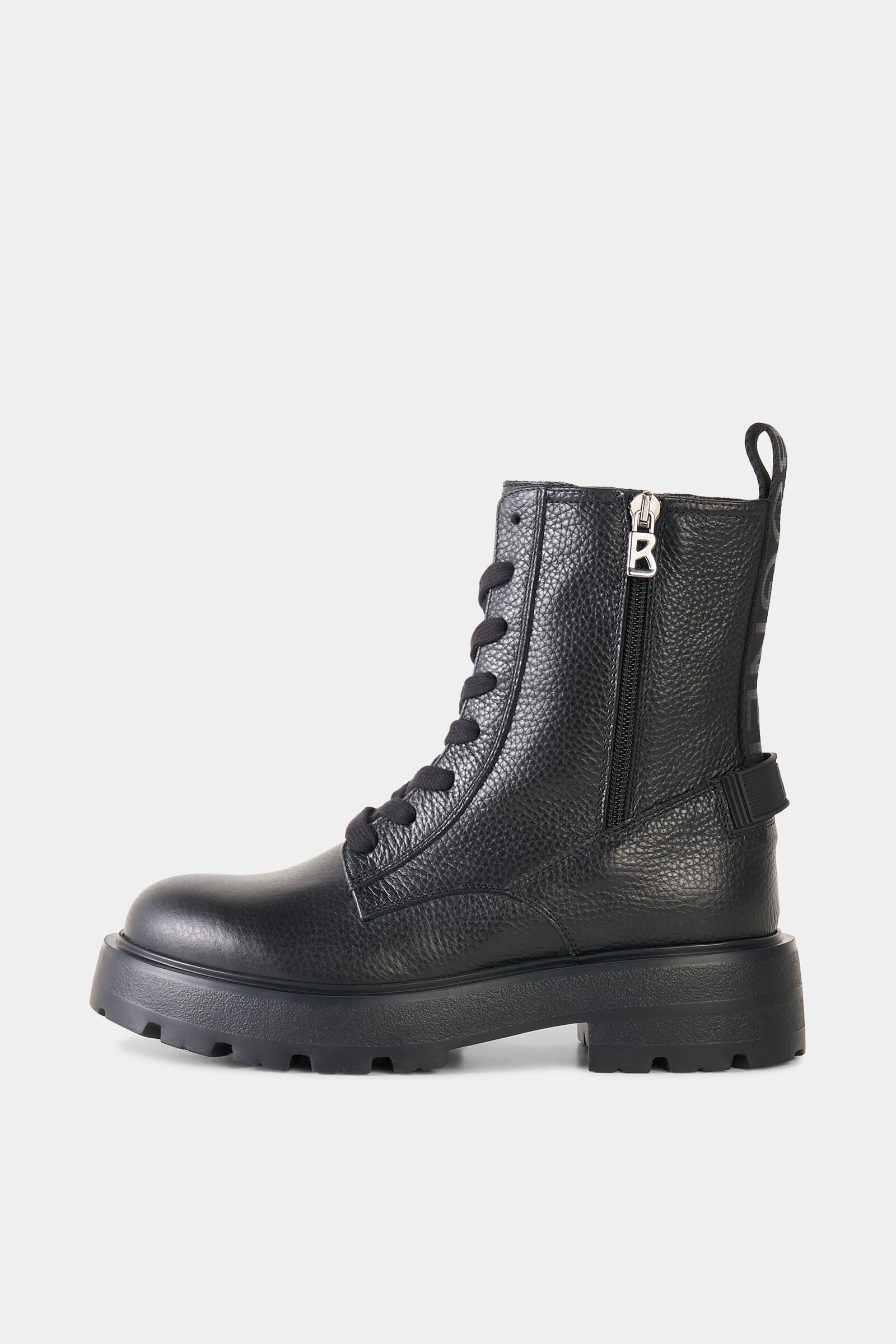 Riga lace-up boots Black