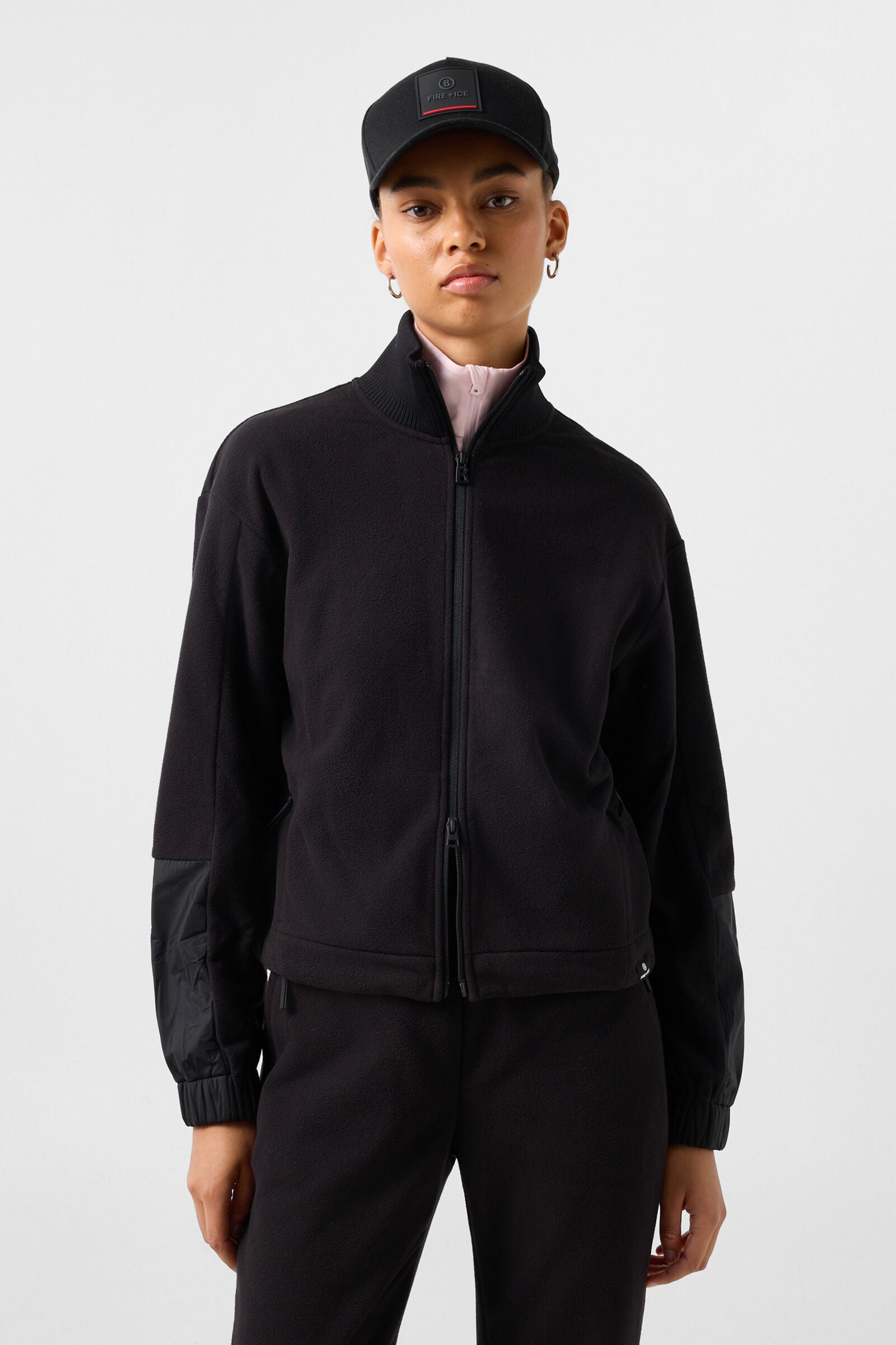 Fleecejacke Lucy Schwarz