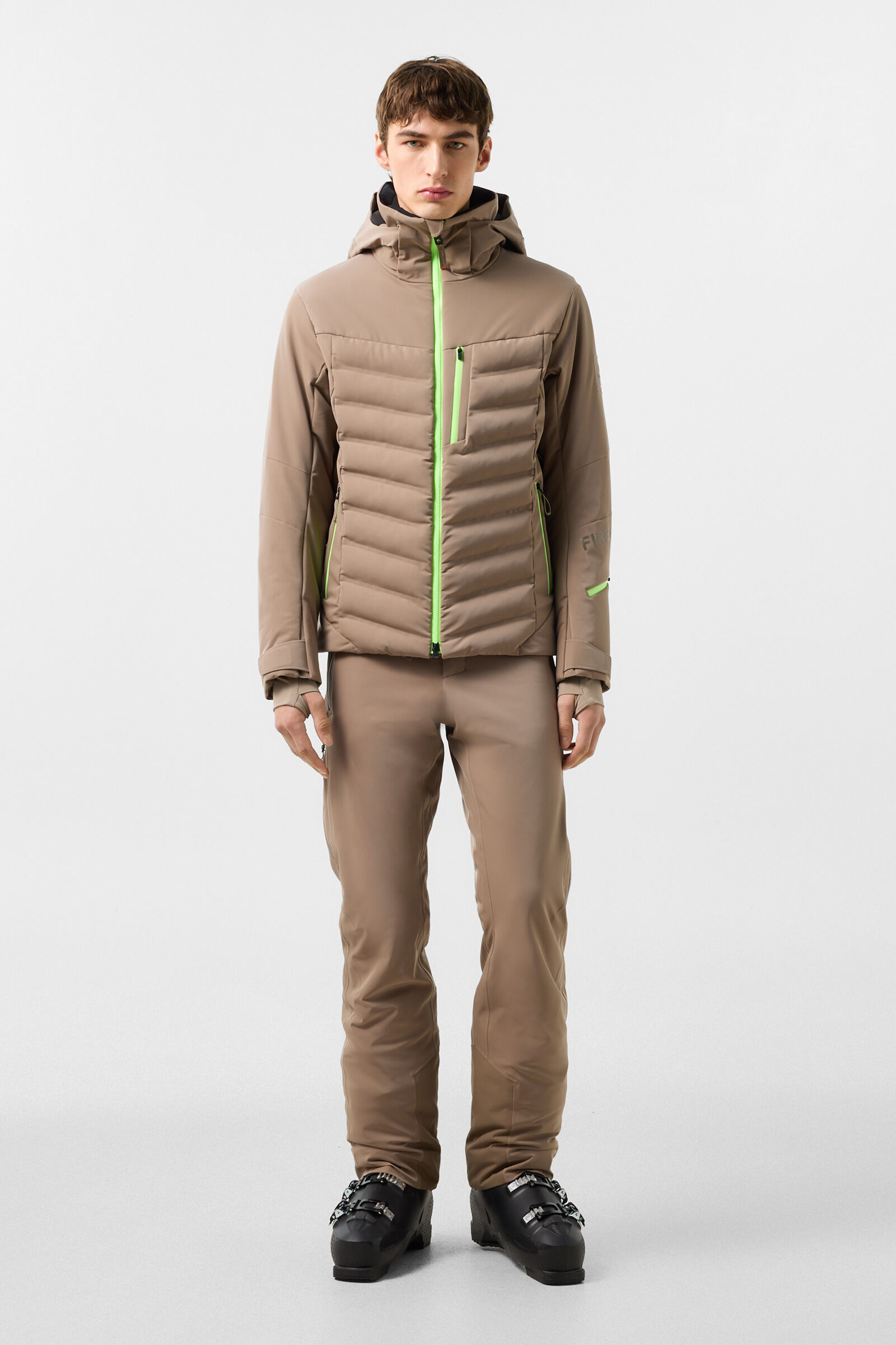 Skijacke Radek Taupe