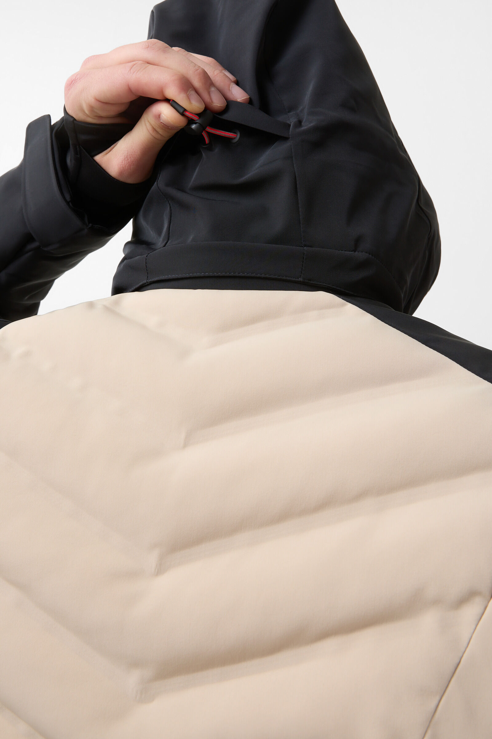 Ivo ski jacket Beige/black