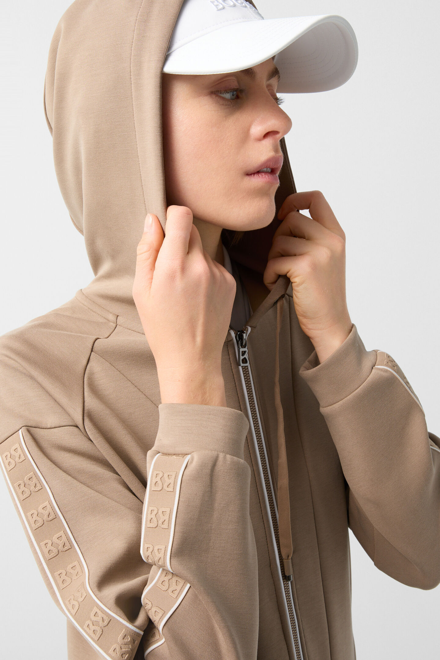 Marlena jersey jacket Caramel