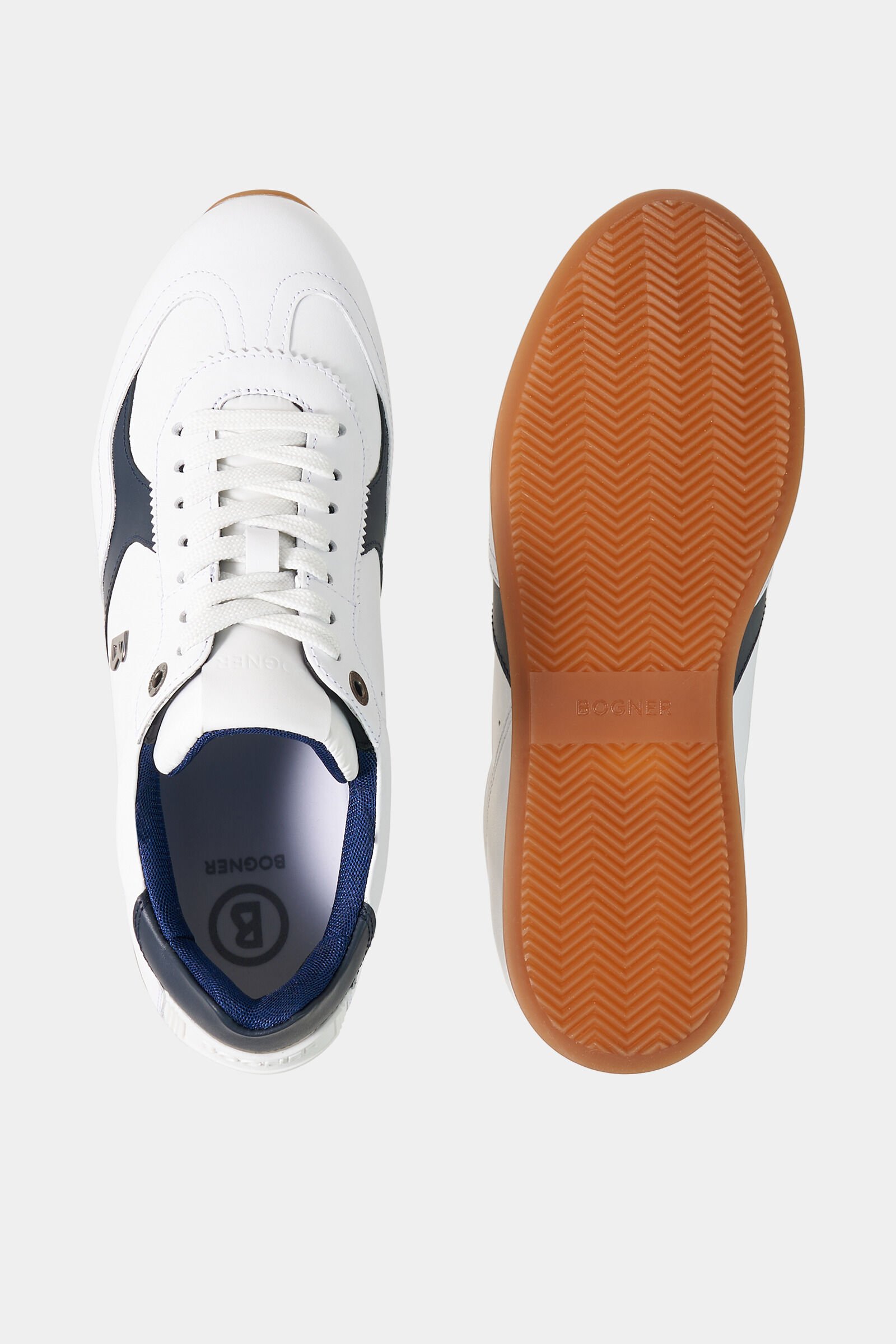 Monza trainers White/navy blue