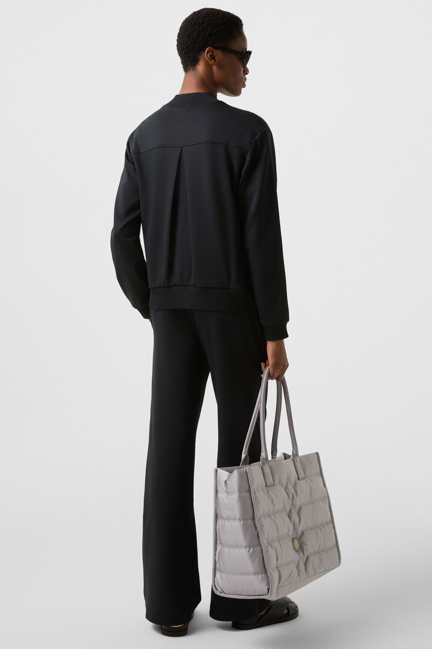 Nika jersey jacket Black