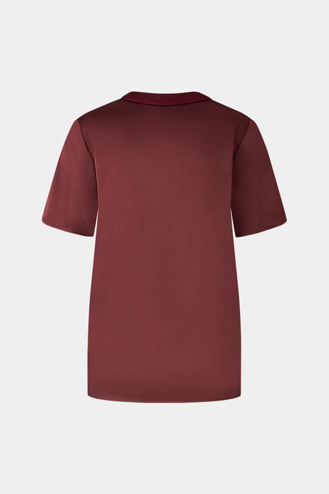 Satin shirt Dylan Wine red Satin shirt Dylan Wine red