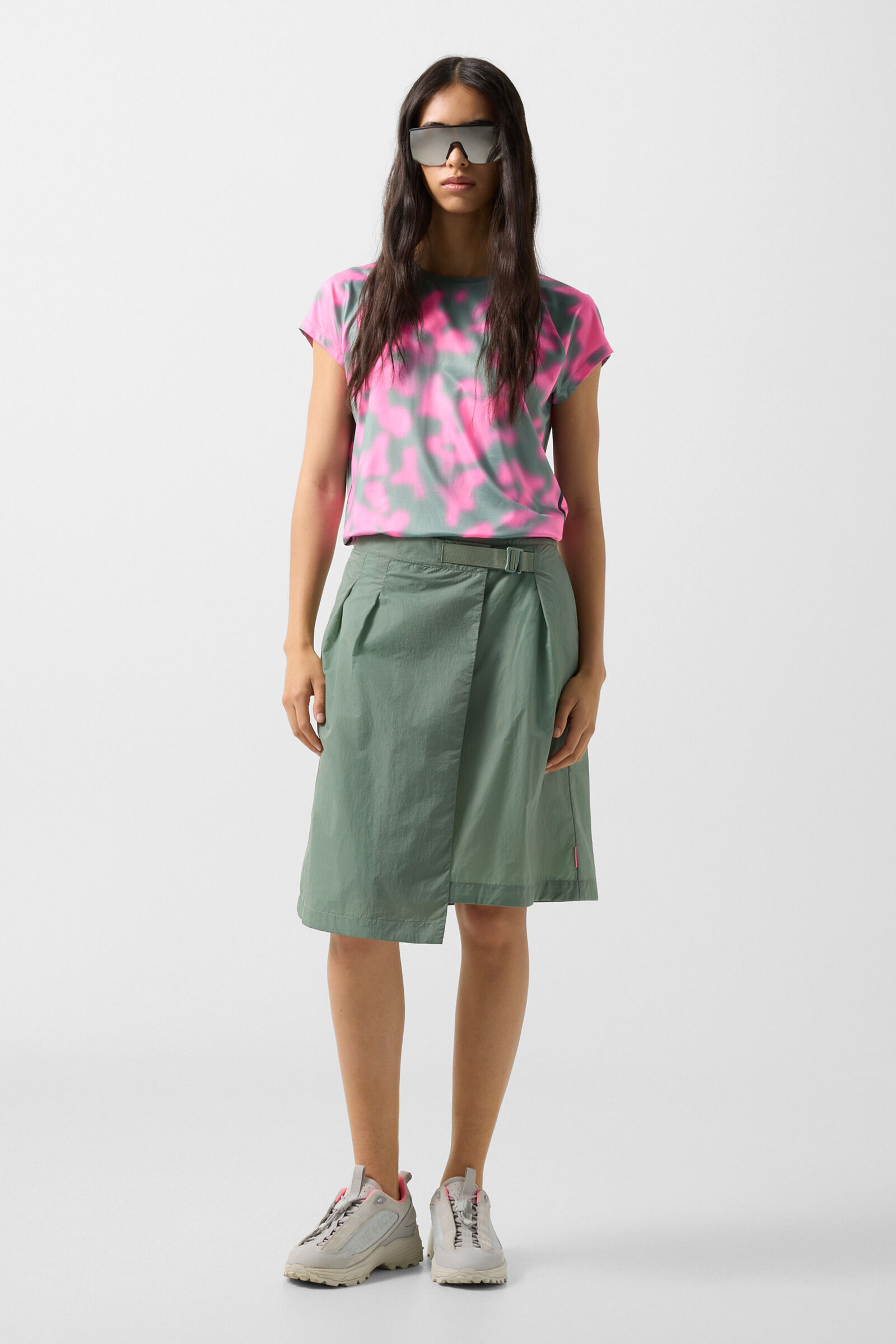 Wrap skirt Tela Eucalyptus