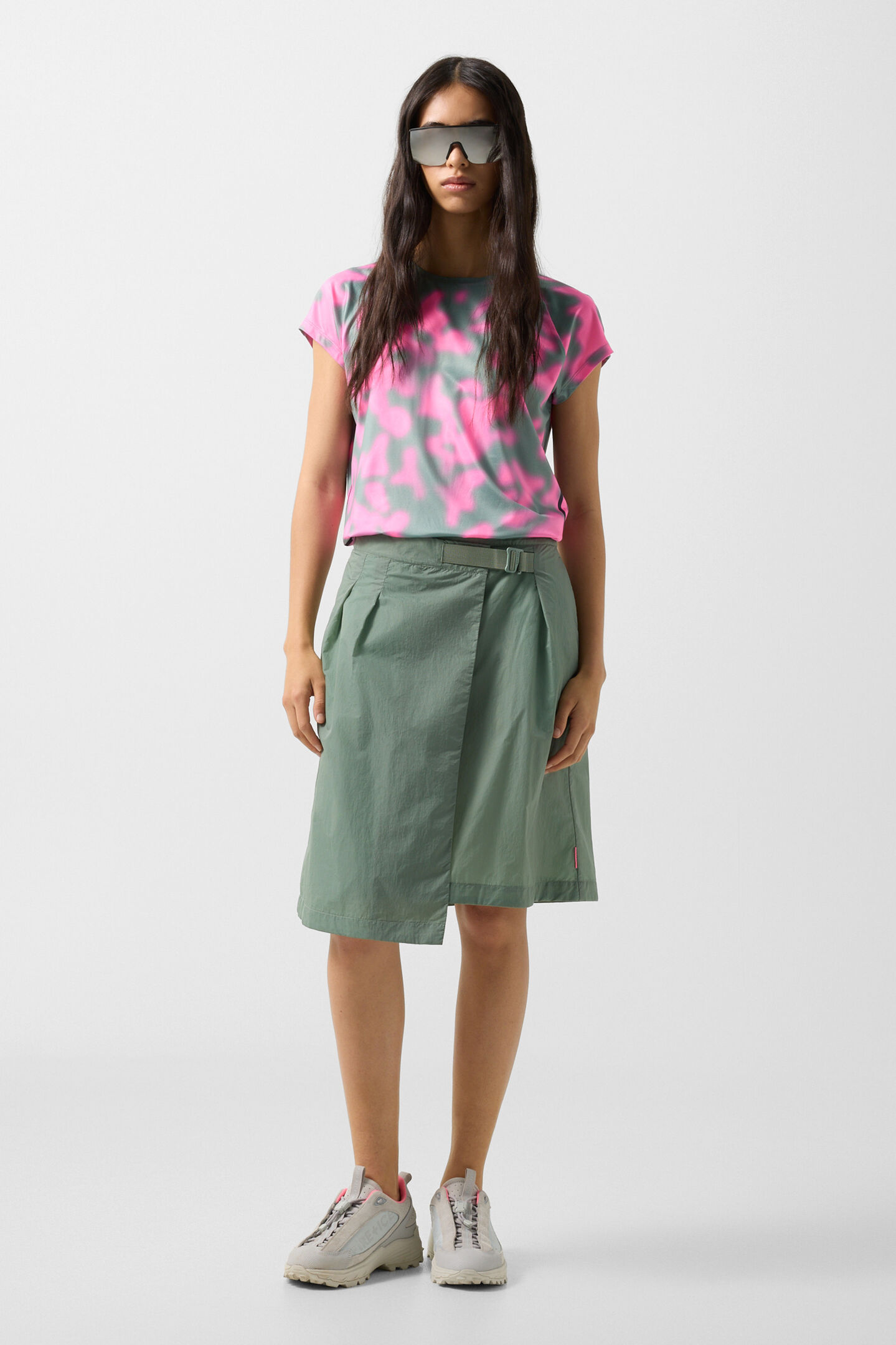 Wrap skirt Tela Eucalyptus