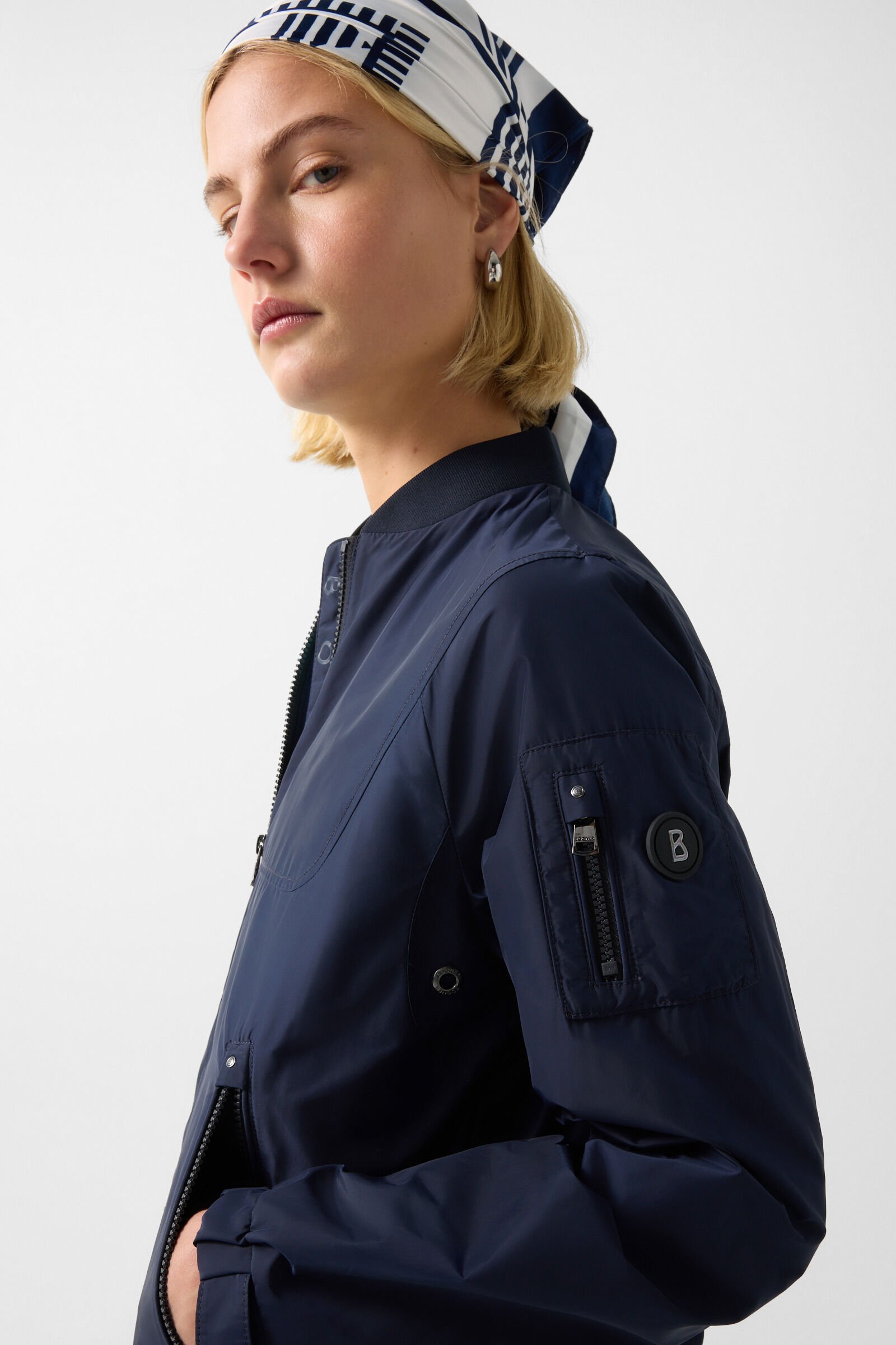 Blouson Zafina Navy-Blau