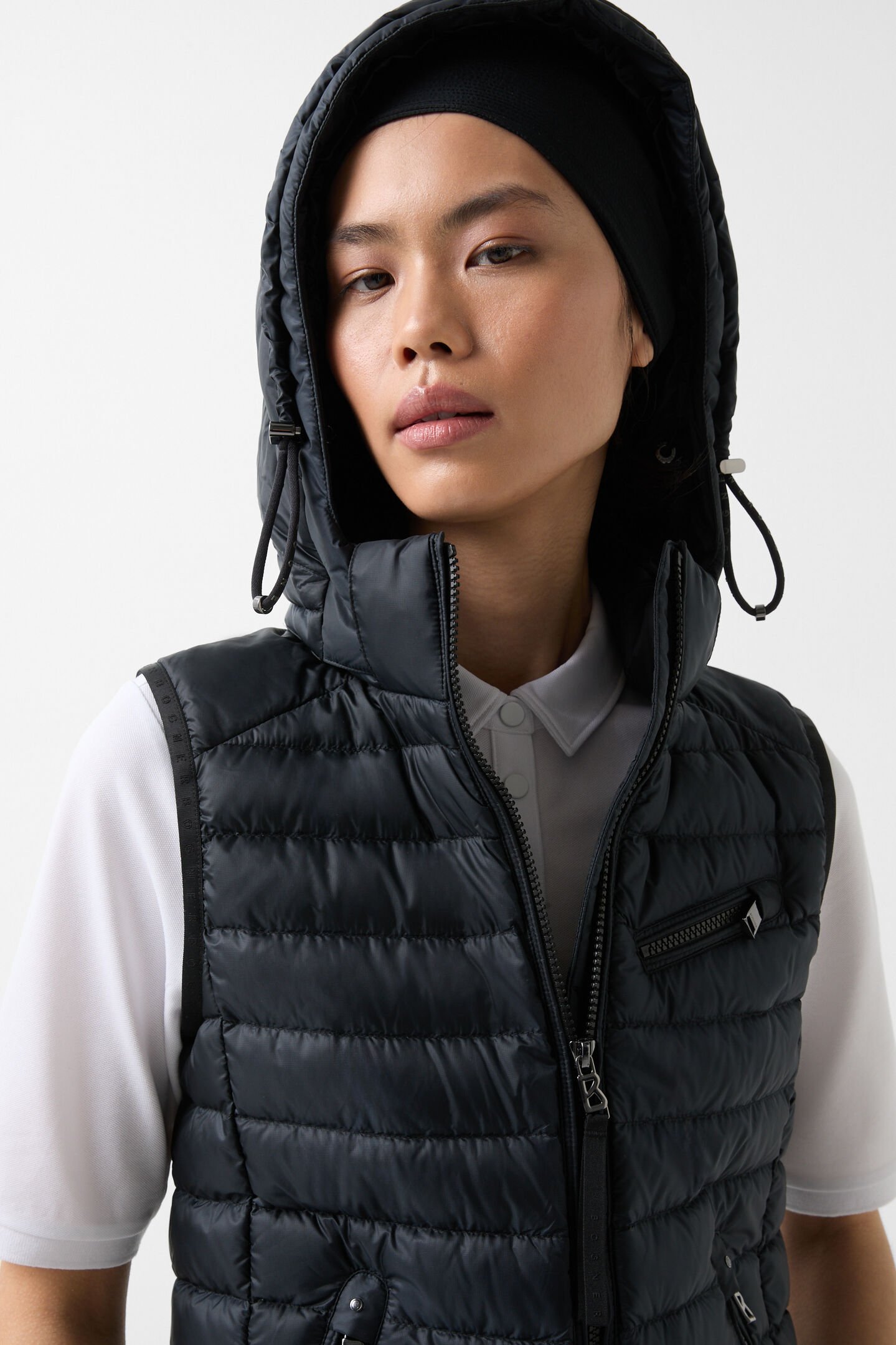 Florisa Lightweight down gilet Black