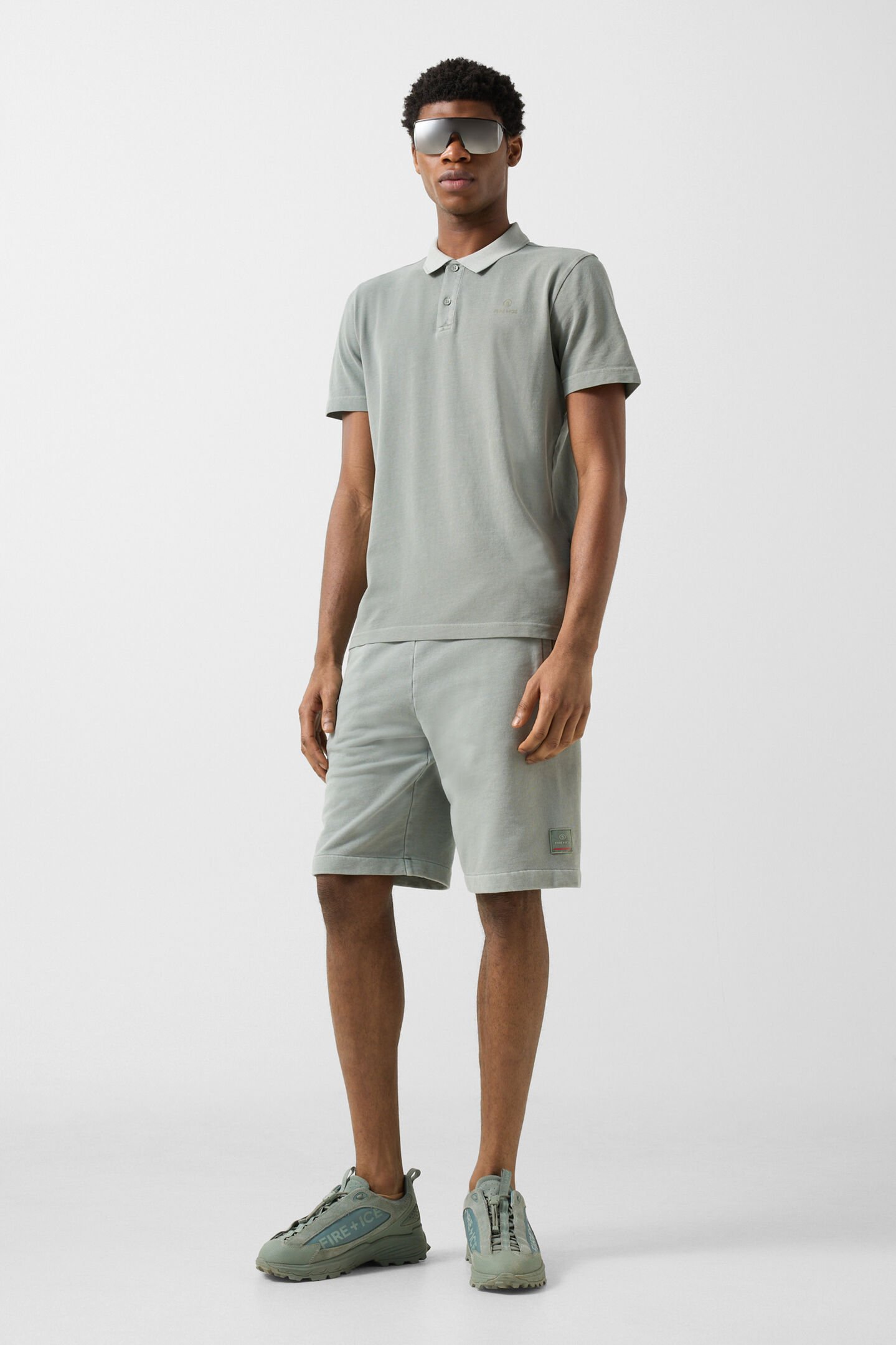 Ramon polo shirt Eucalyptus