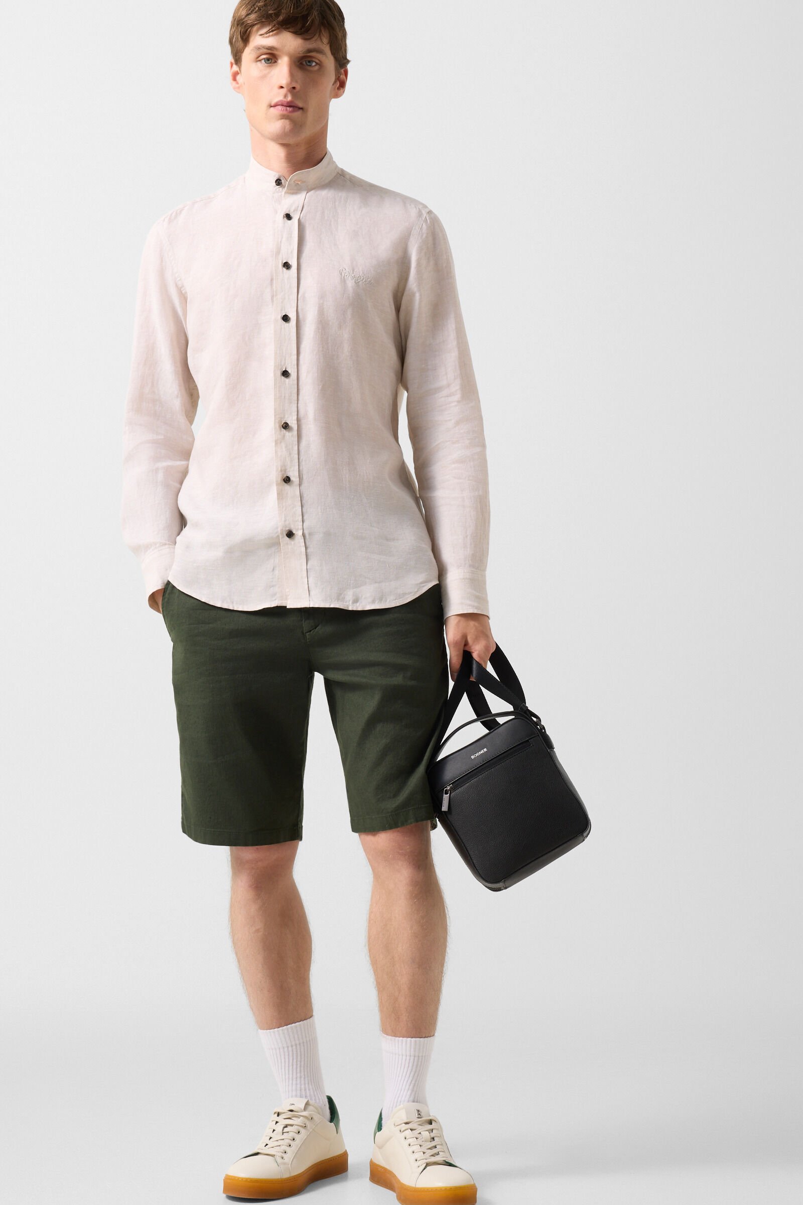 Linen shirt Raphi Sand