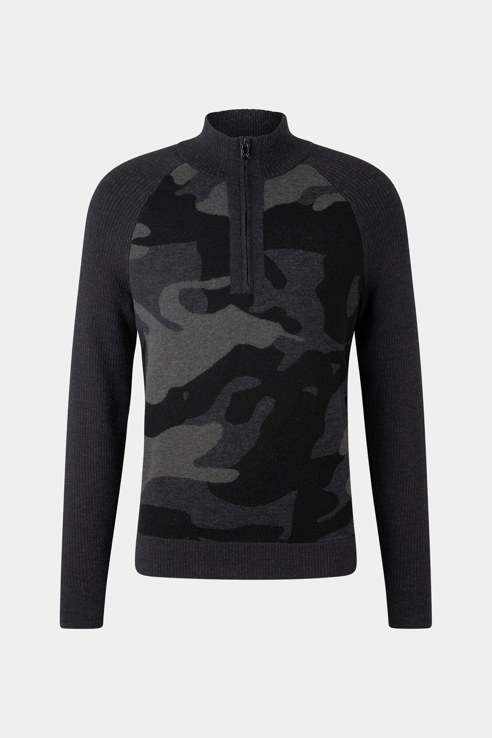 Knitted Troyer Reso Anthracite/black