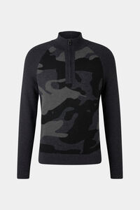 Knitted Troyer Reso Anthracite/black Knitted Troyer Reso Anthracite/black