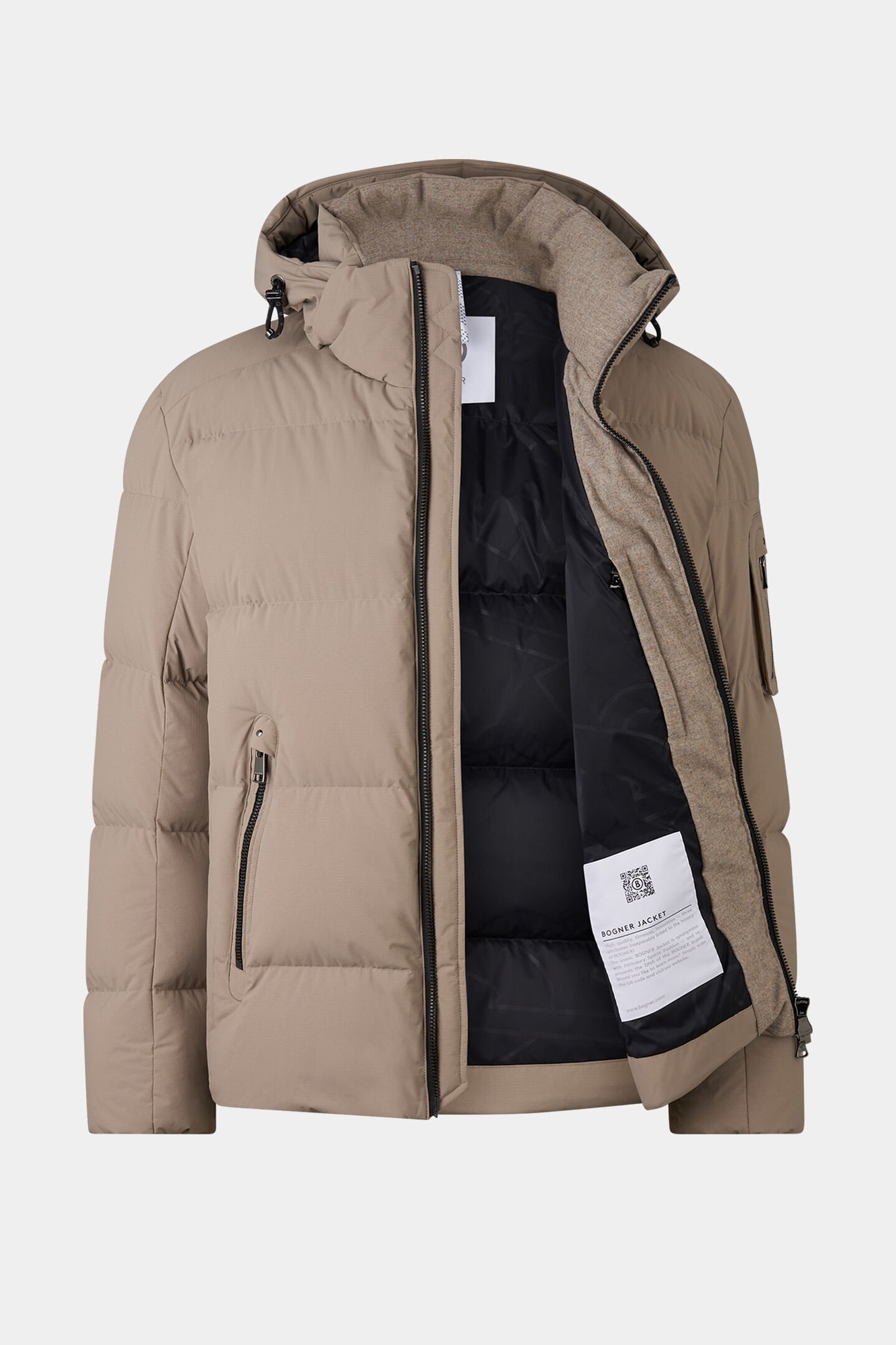 Jamy down jacket Greige