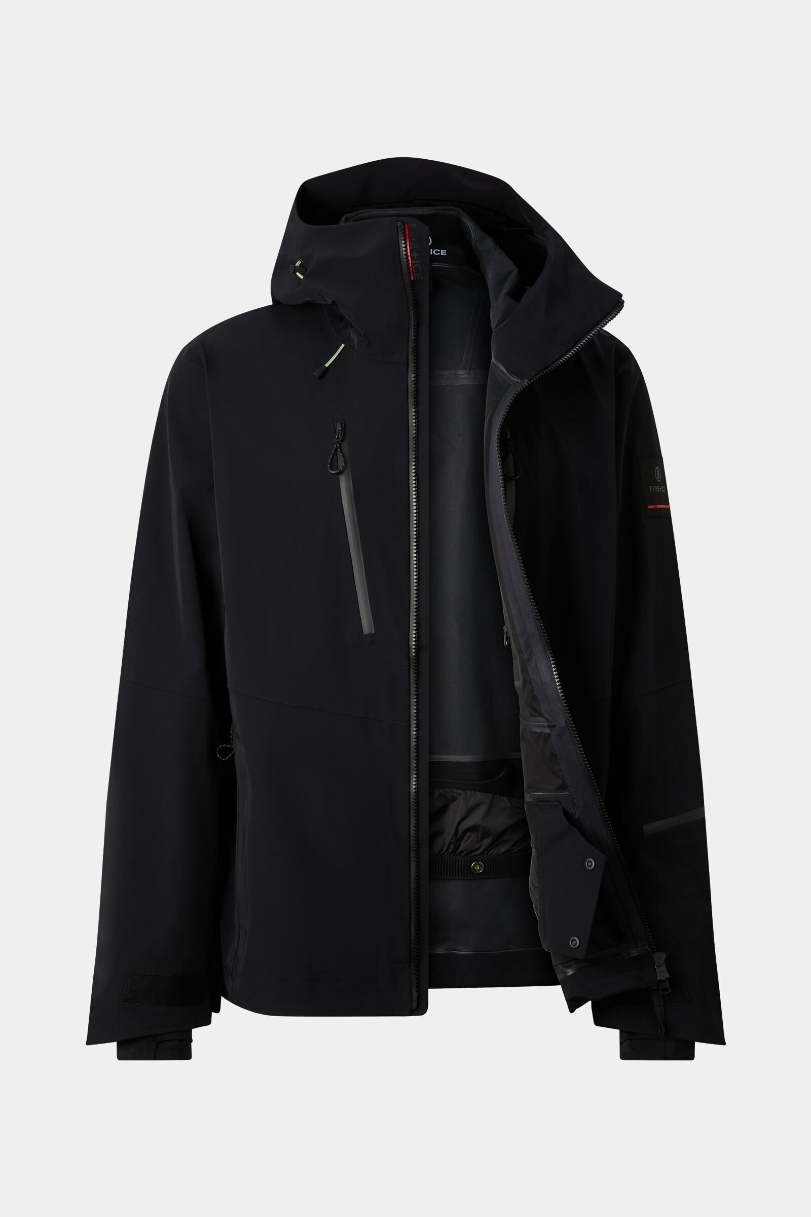 Skijacke Piaro Schwarz