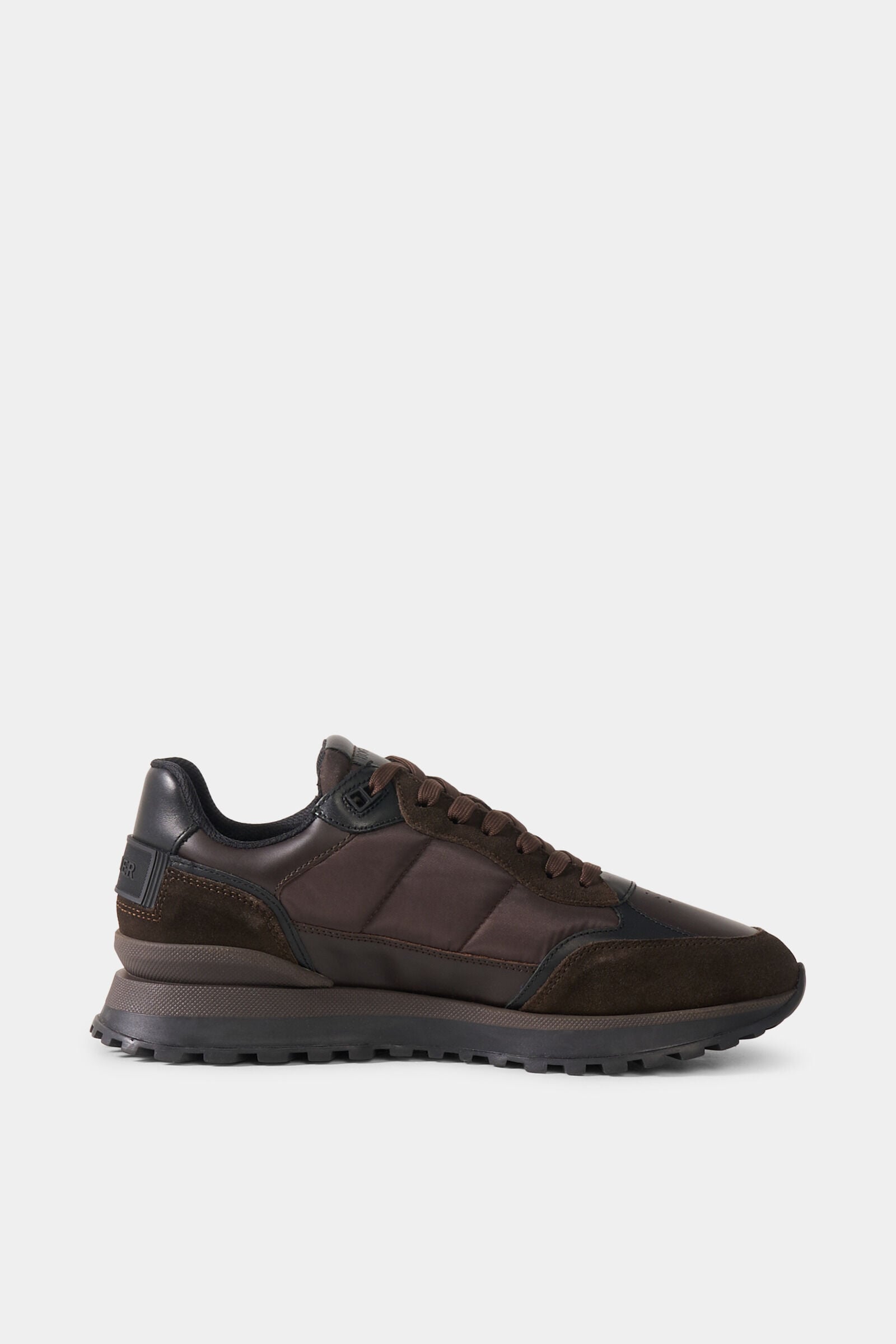 Newport running trainers Dark brown