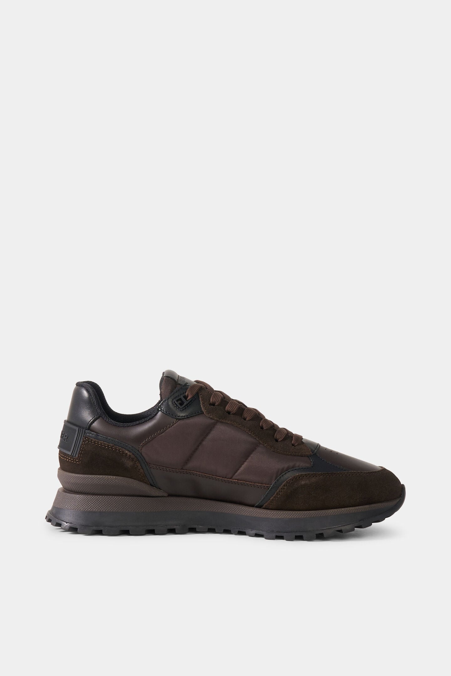 Newport running trainers Dark brown