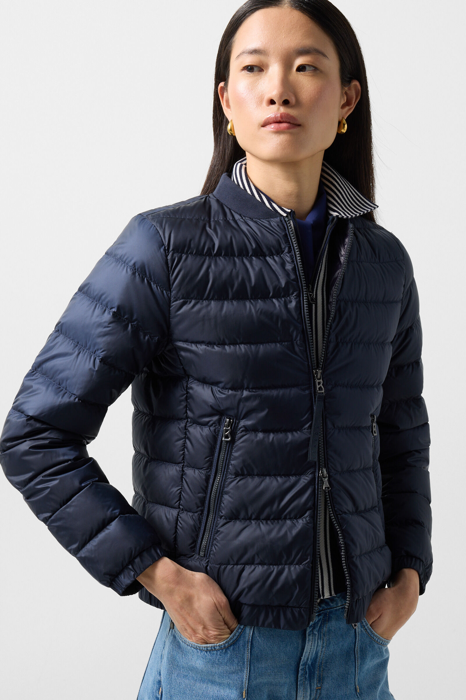 Leichtdaunenjacke Marybel Navy-Blau