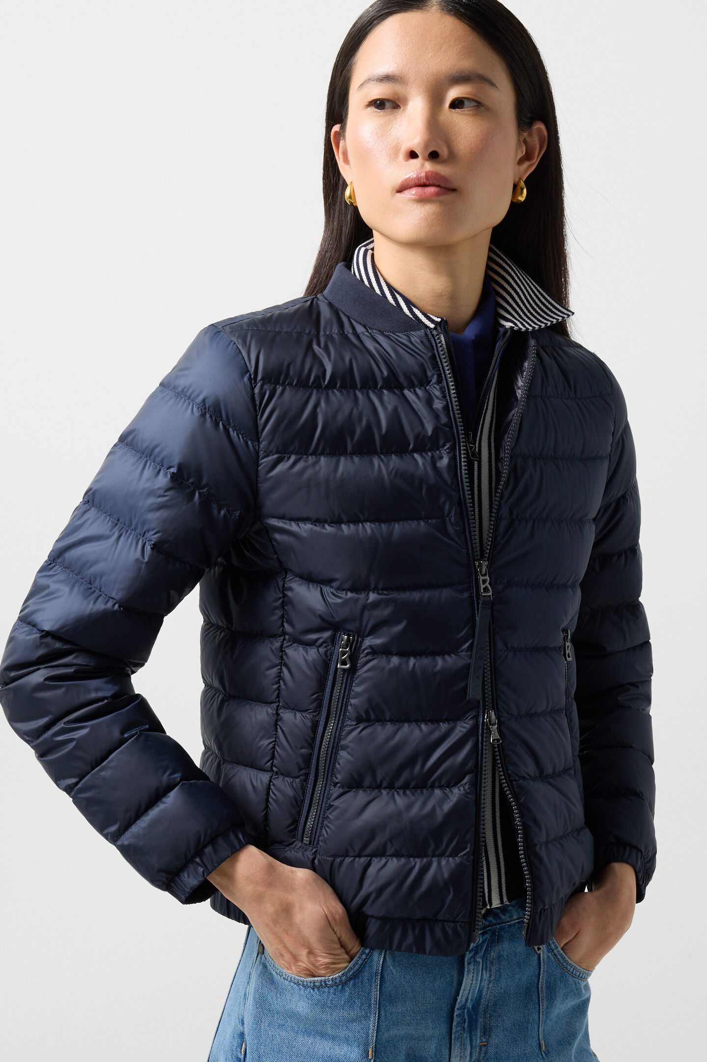 Leichtdaunenjacke Marybel Navy-Blau