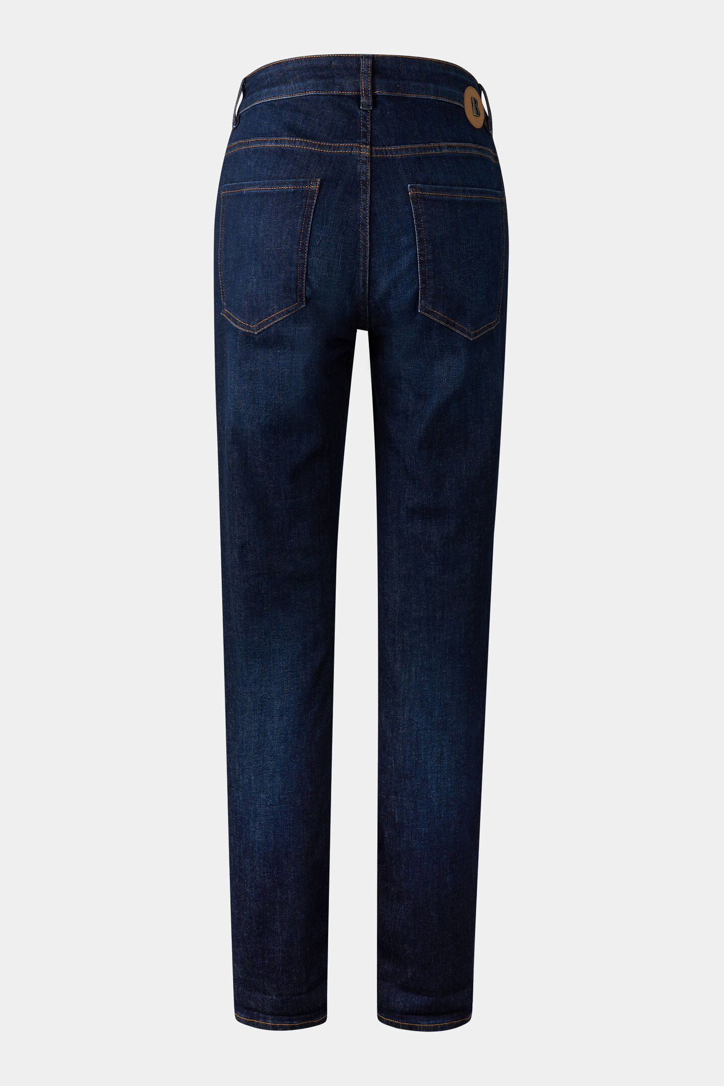Bridget girlfriend fit jeans Dark Denim Blue