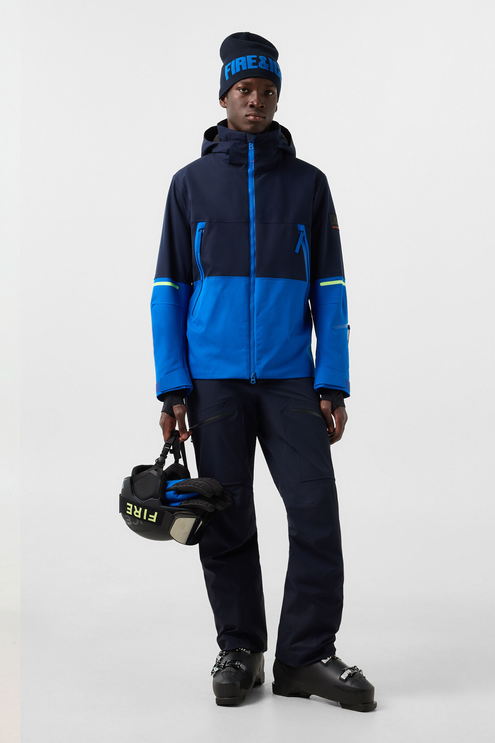 Skijacke Halor Navy/Blau
