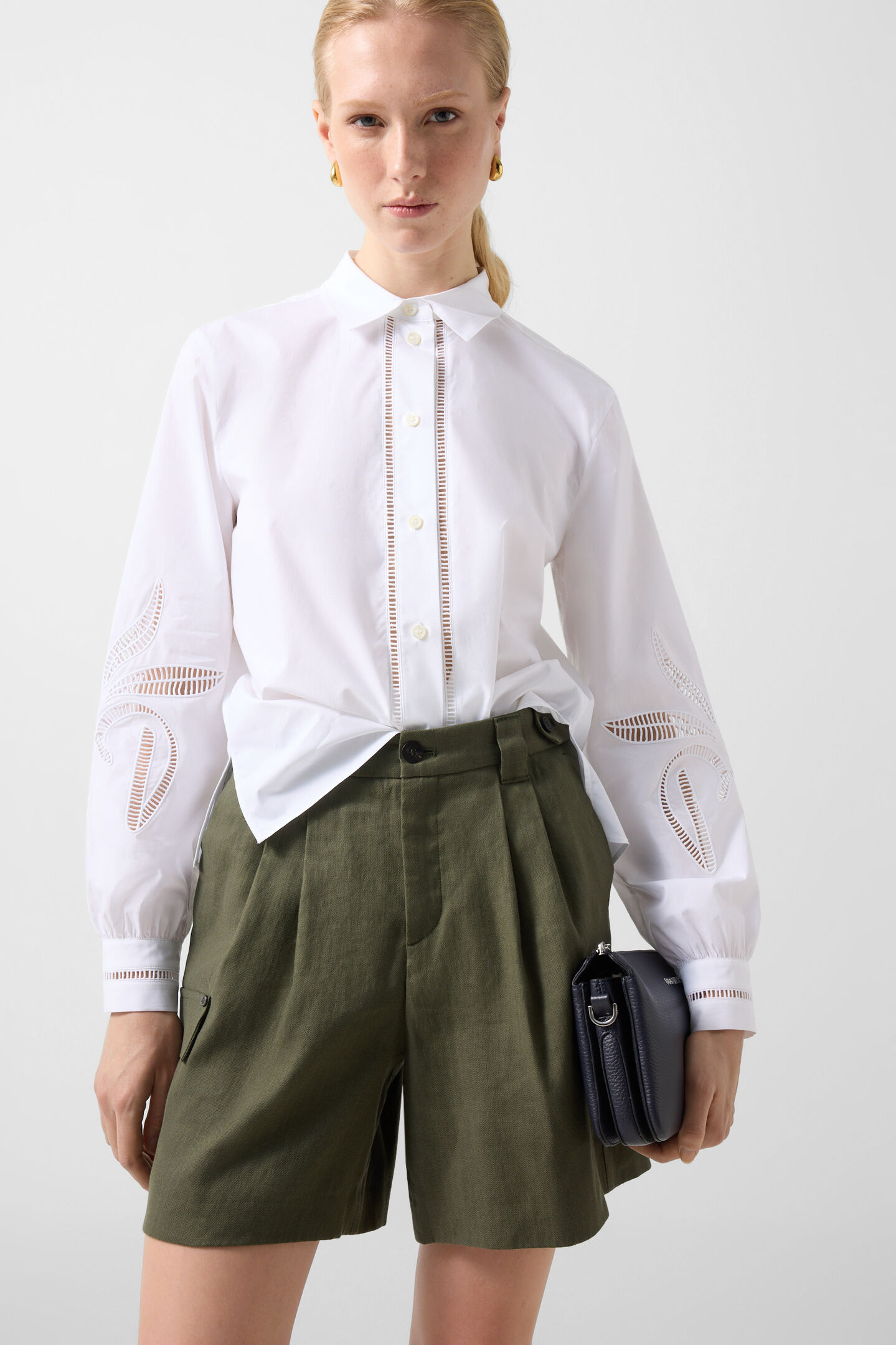 Hanny cargo shorts Olive green