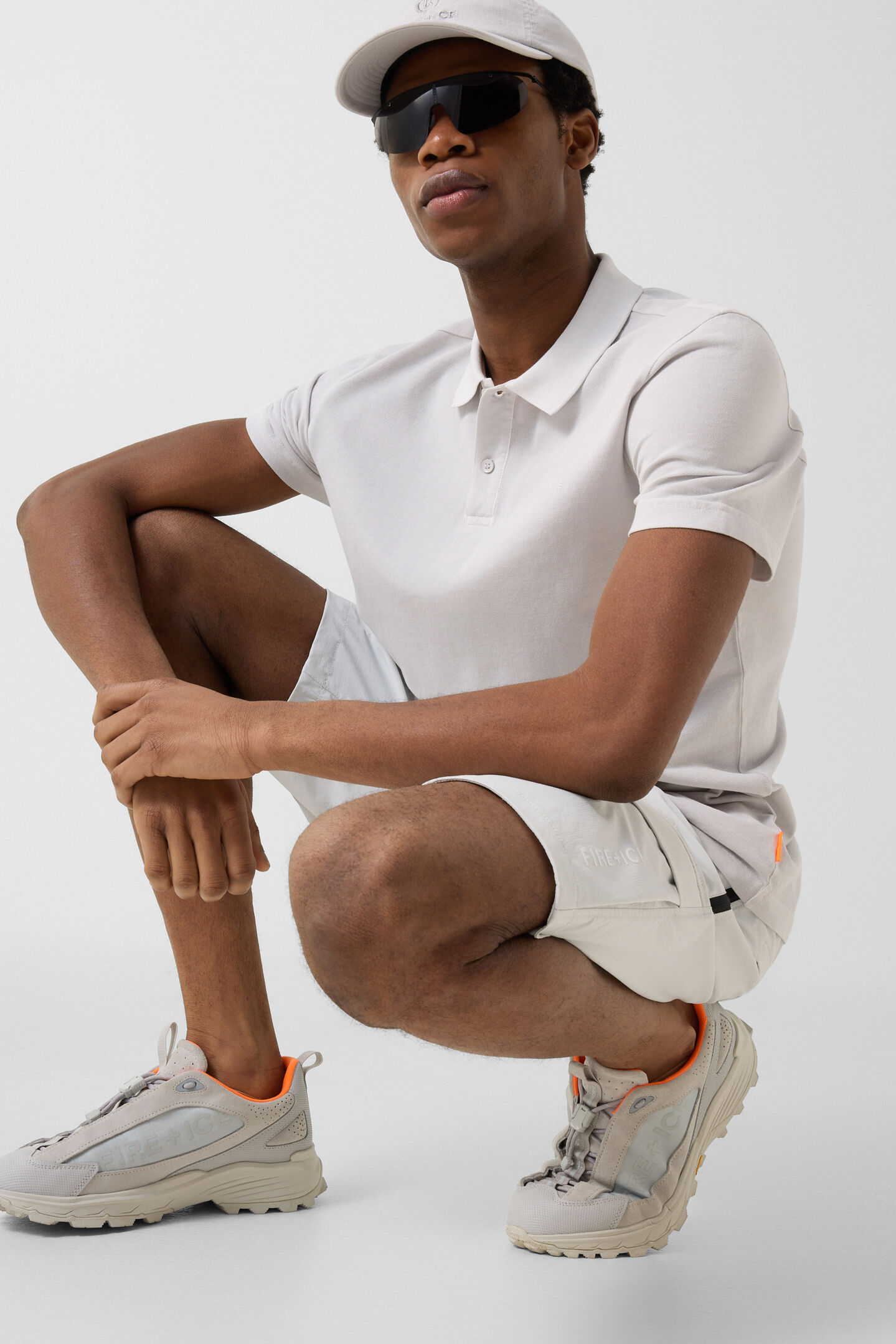 Ramon polo shirt Light grey