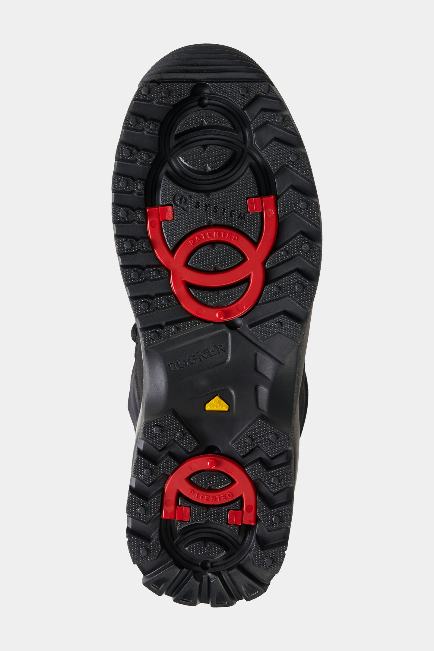 Snow boots Alta Badia with spikes Black