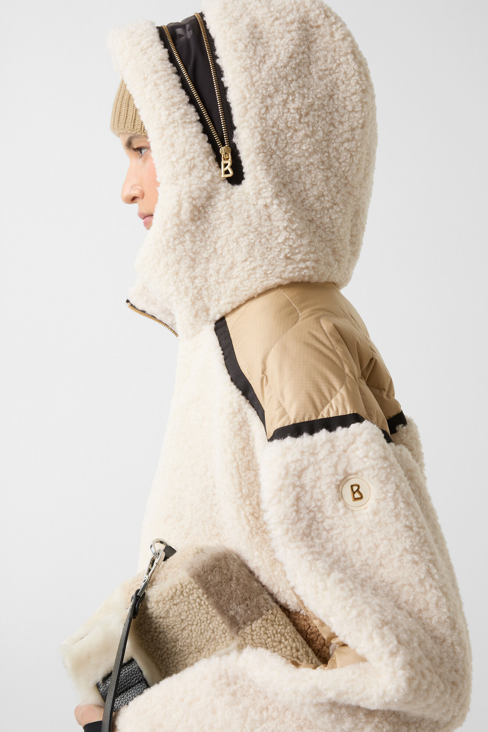 Kora ski jacket Off-white/beige