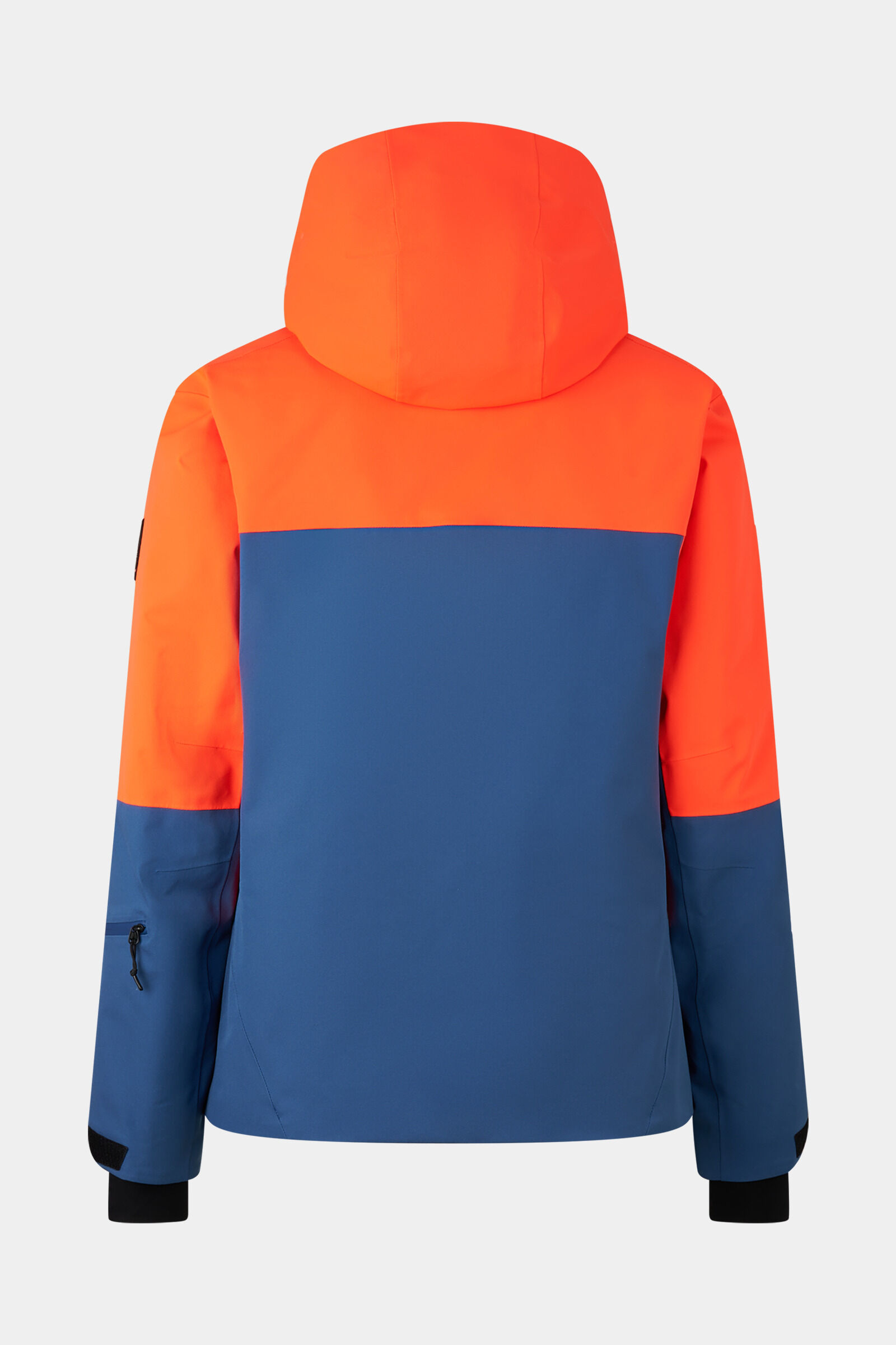 Halor ski jacket Neon orange/blue