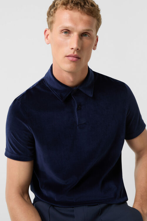 Nicki polo shirt Vincenzo Navy blue
