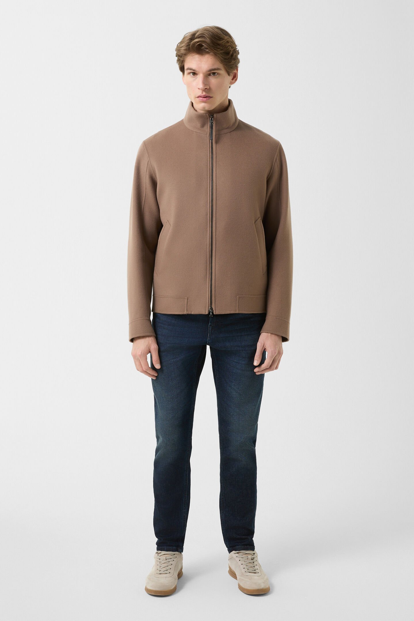 Doubleface blouson Brice Mud