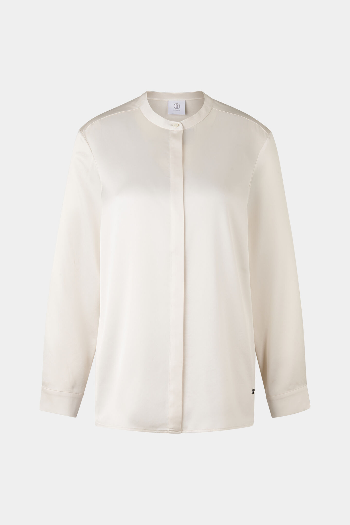 Satin-Bluse Gerrit Creme
