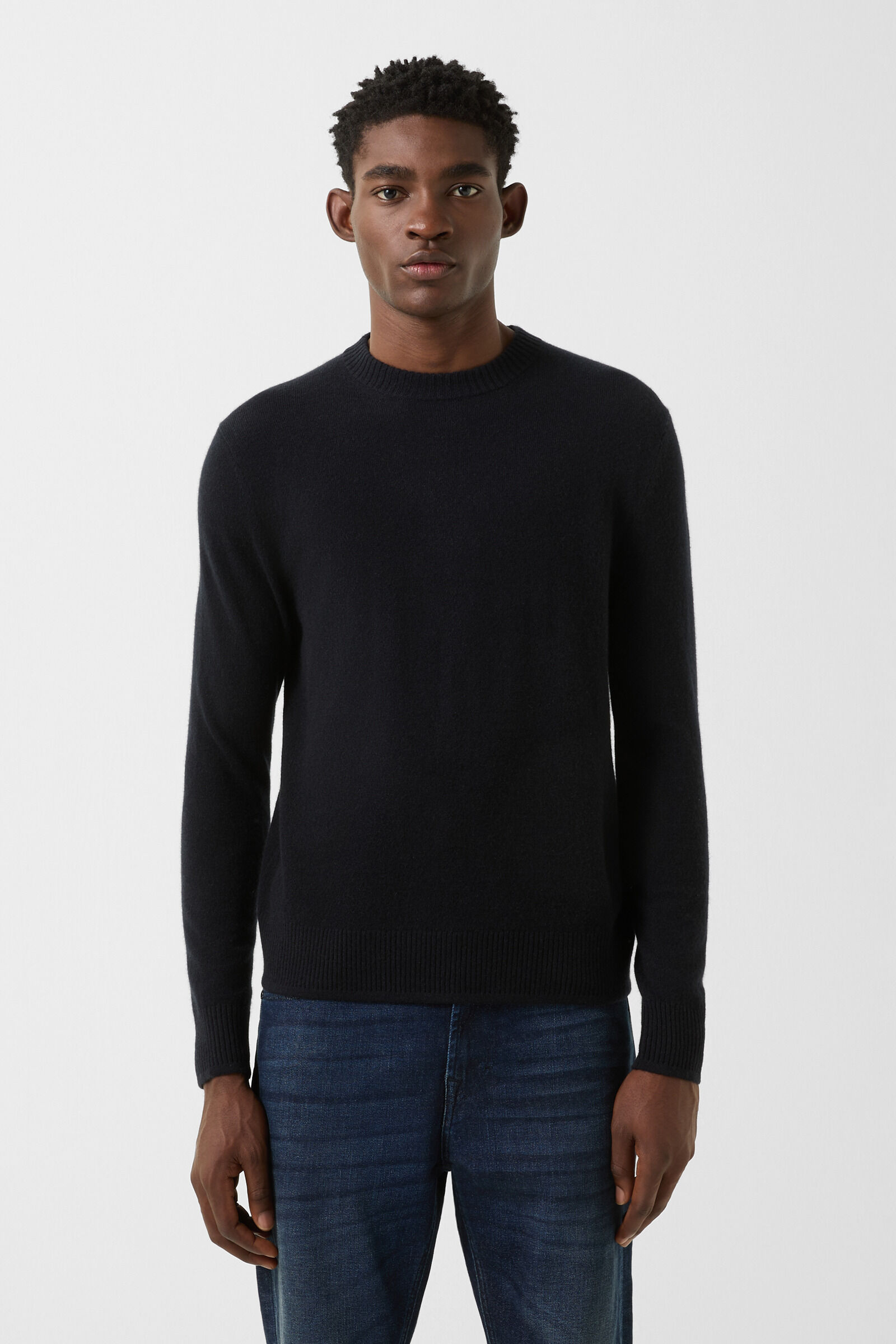 Brendon cashmere jumper Navy blue