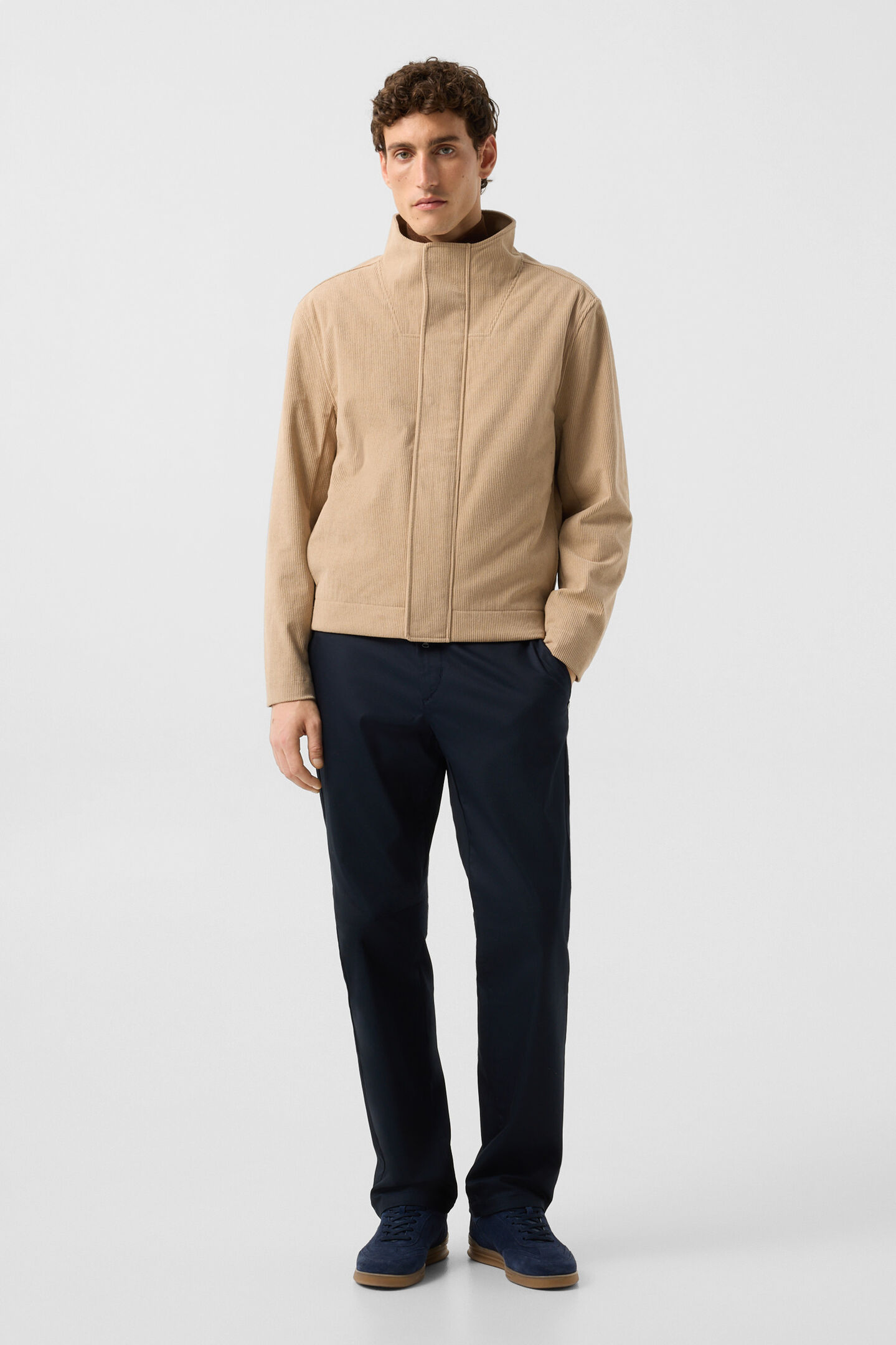 Corduroy jacket Baxter Beige