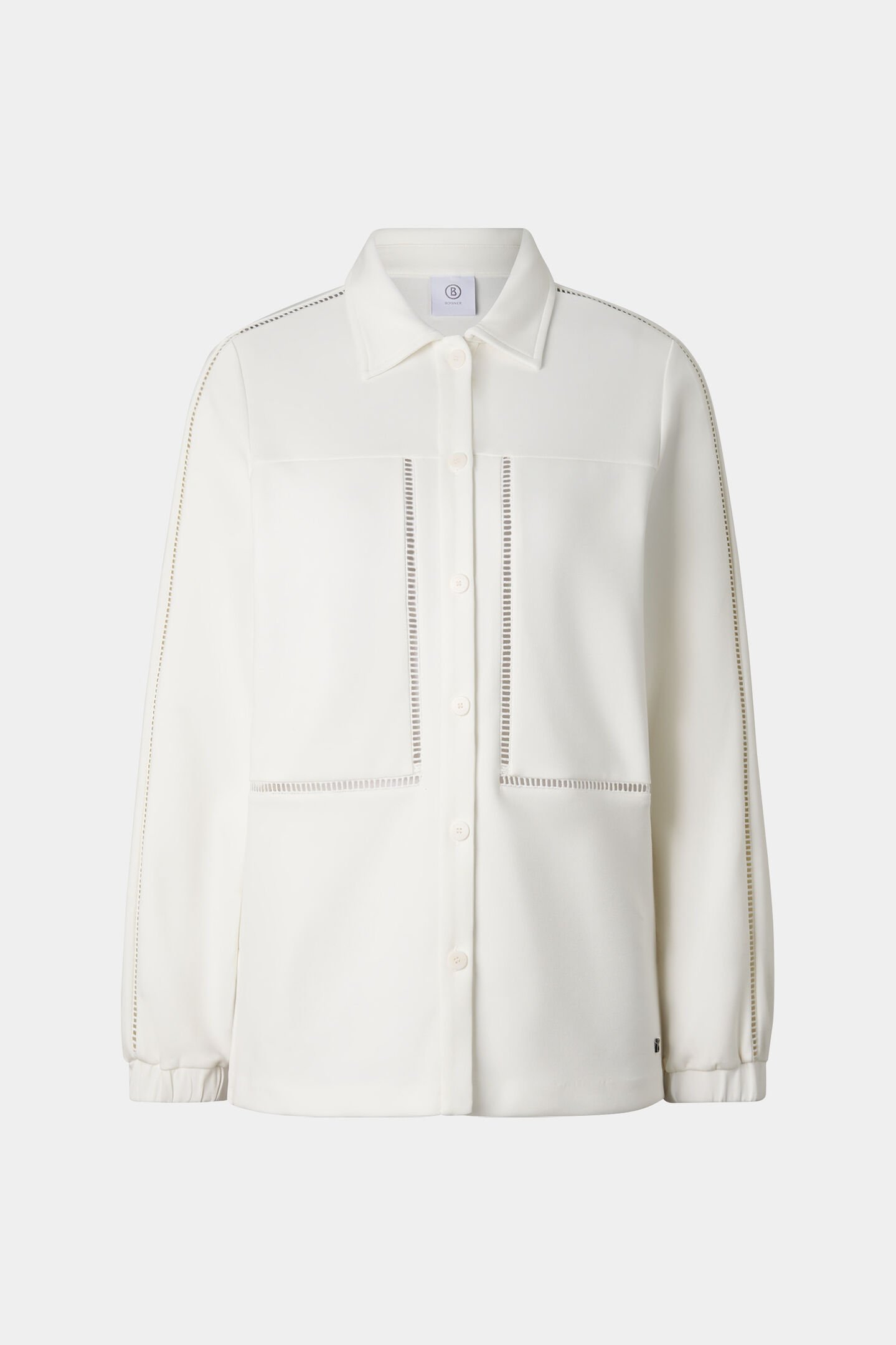 Raquel jersey overshirt Off-White