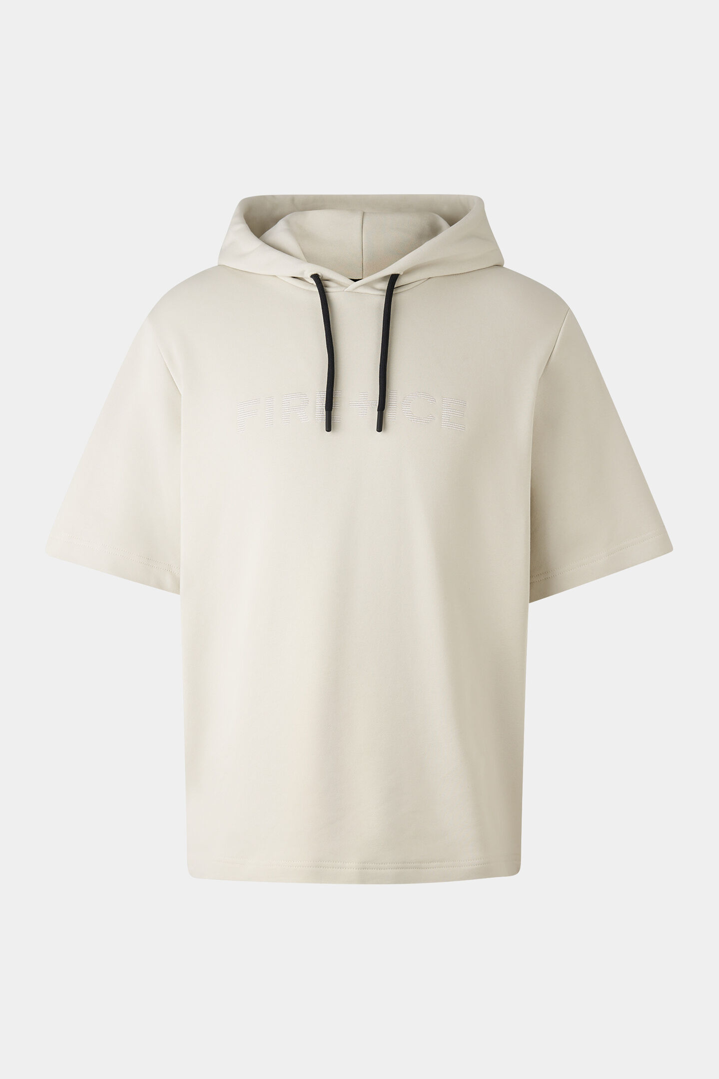 Helge short-sleeved hoodie Sand