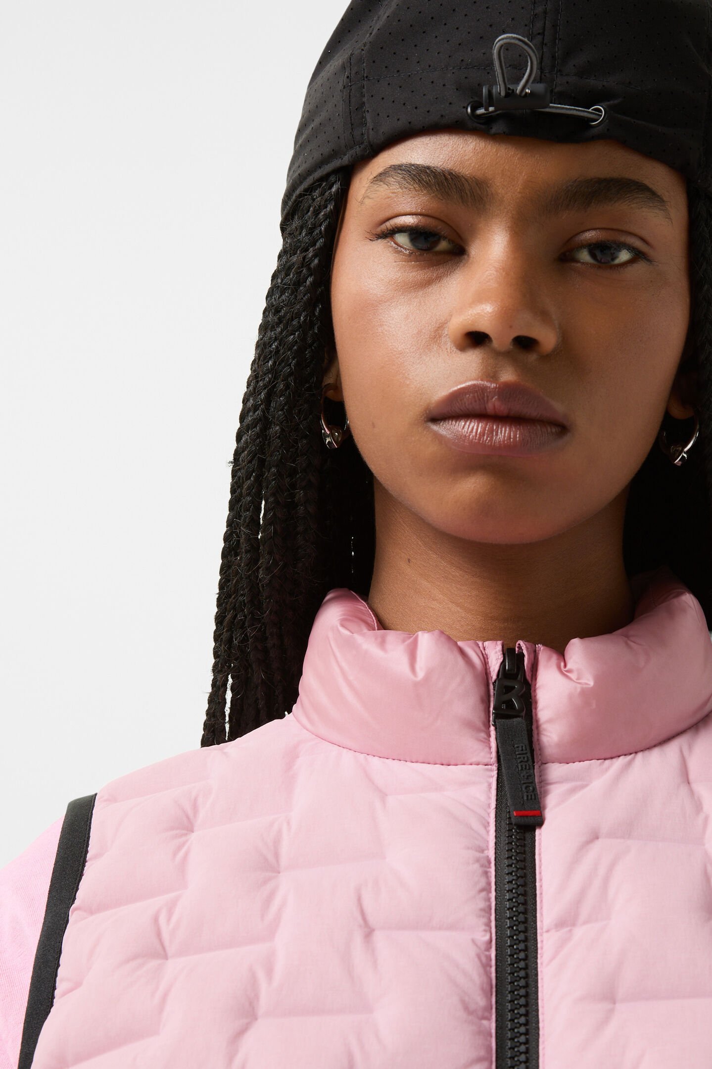 Fenja lightweight down waistcoat Pink