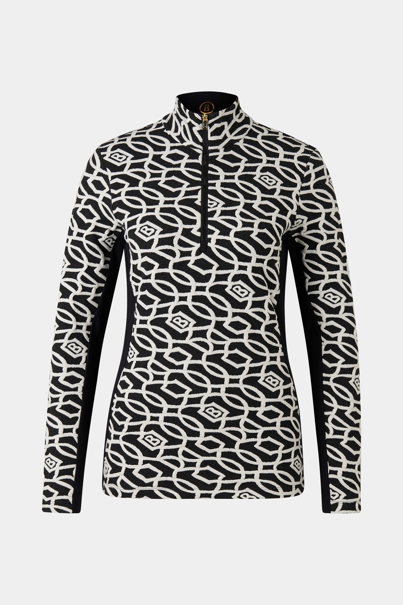 Jacquard first layer Jasmina Black/white