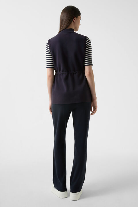 Arina hybrid down waistcoat Navy blue Arina hybrid down waistcoat Navy blue