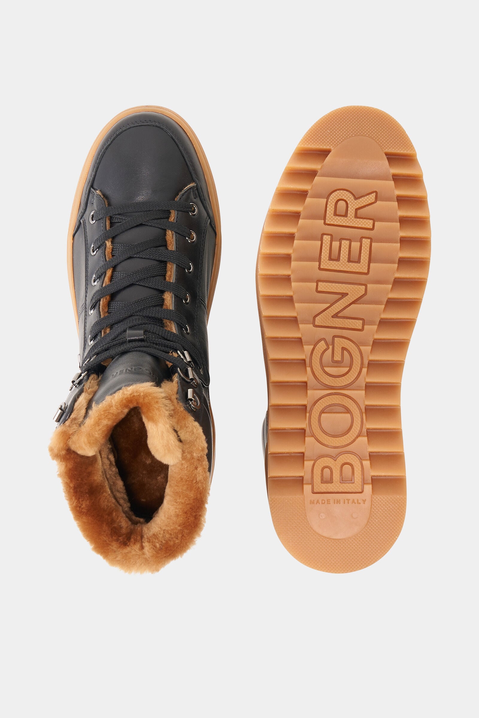 Bucharest high-top sneakers Black