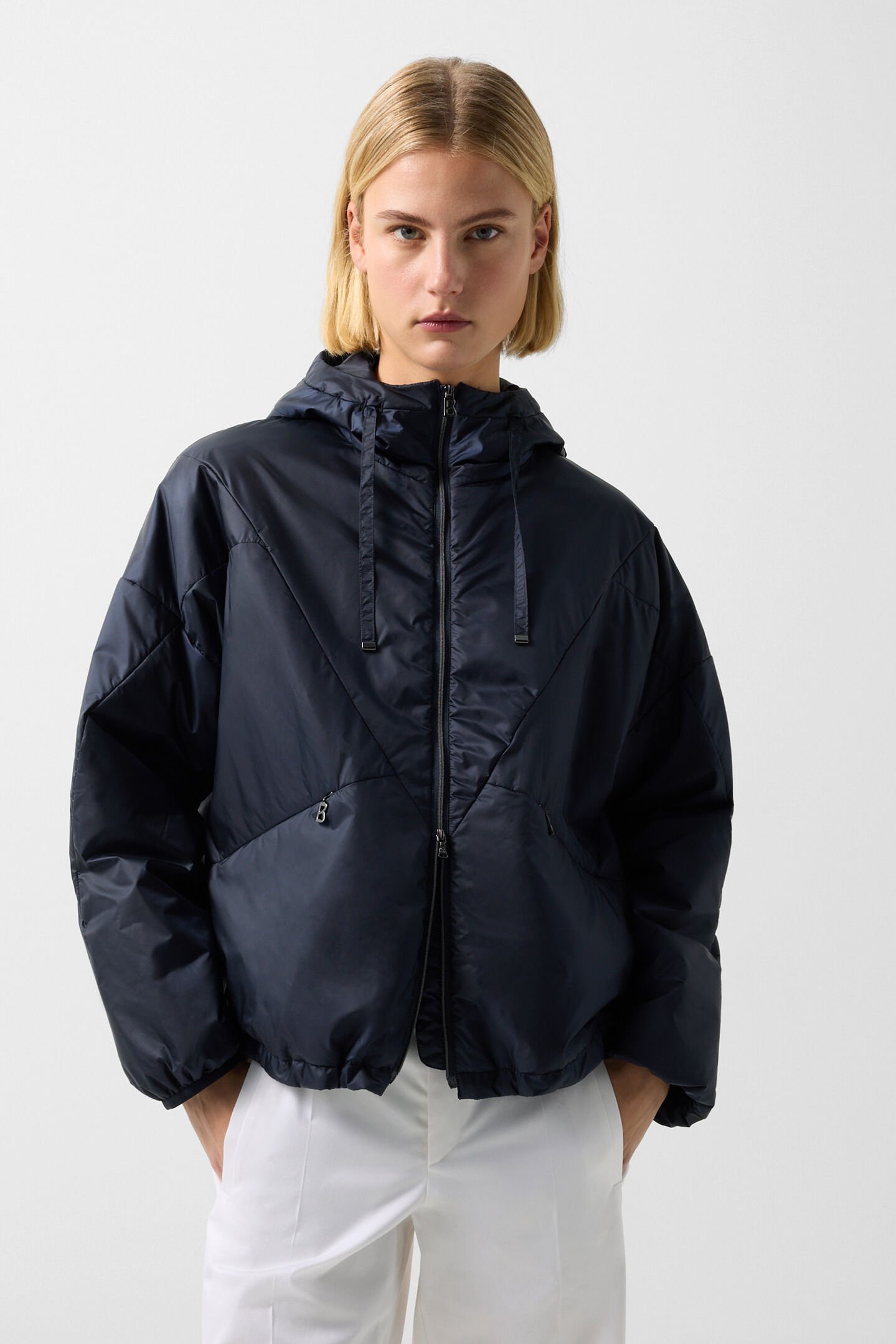 Lightweight-Jacke Beryll Navy-Blau