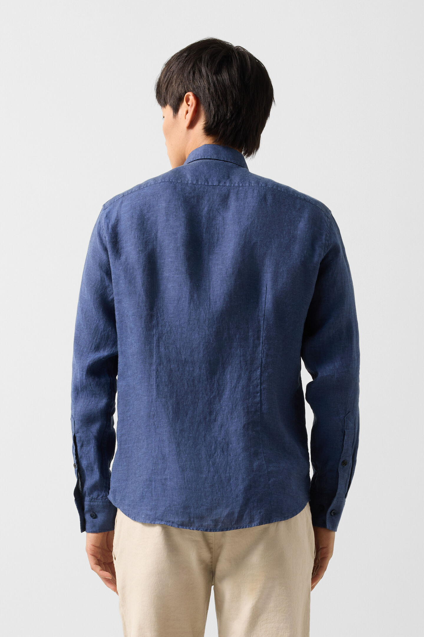 Timi linen shirt Navy blue