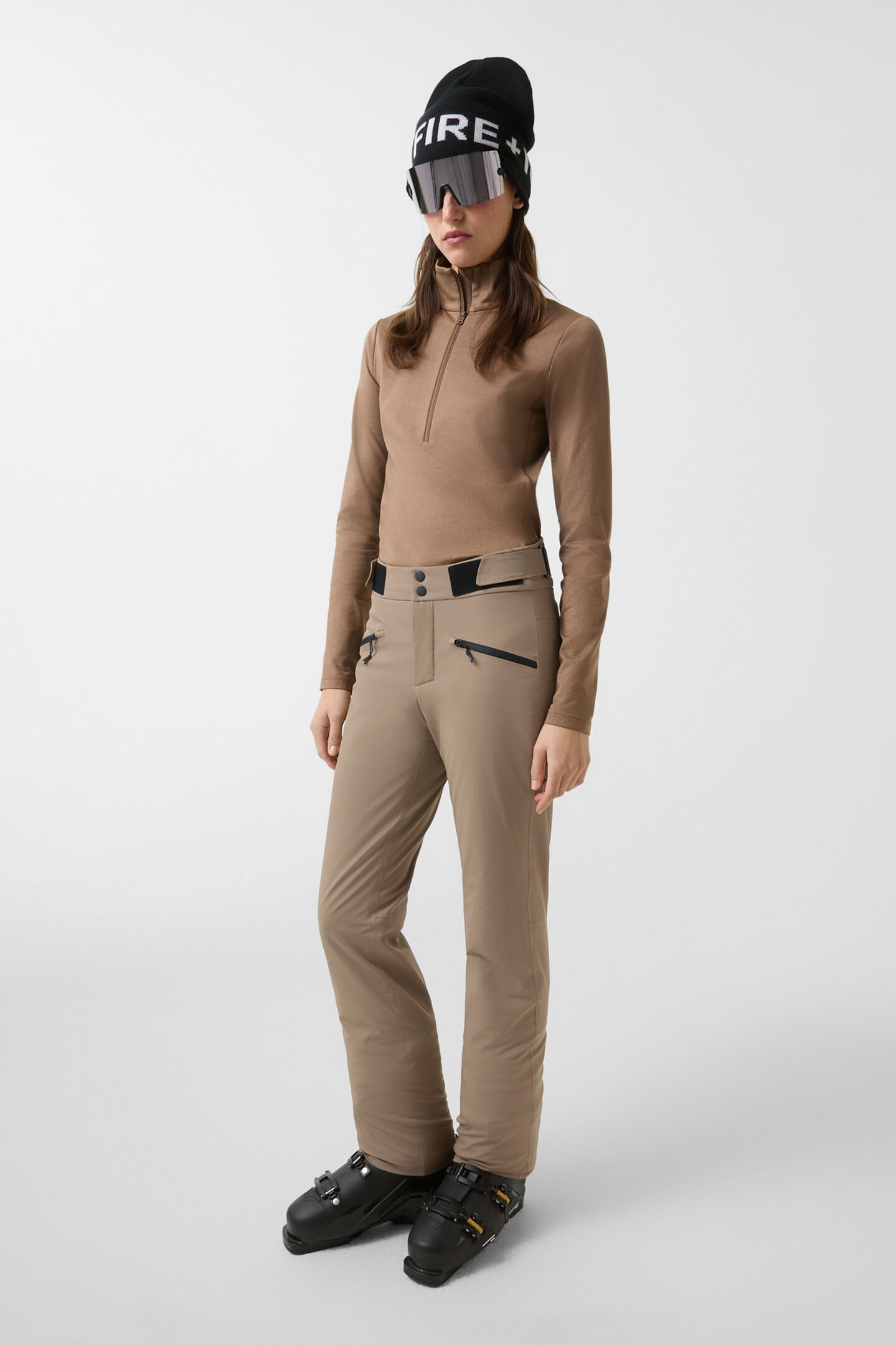 Nessa ski trousers Caramel