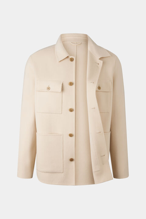 Doubleface-Overshirt Larry Creme Doubleface-Overshirt Larry Creme