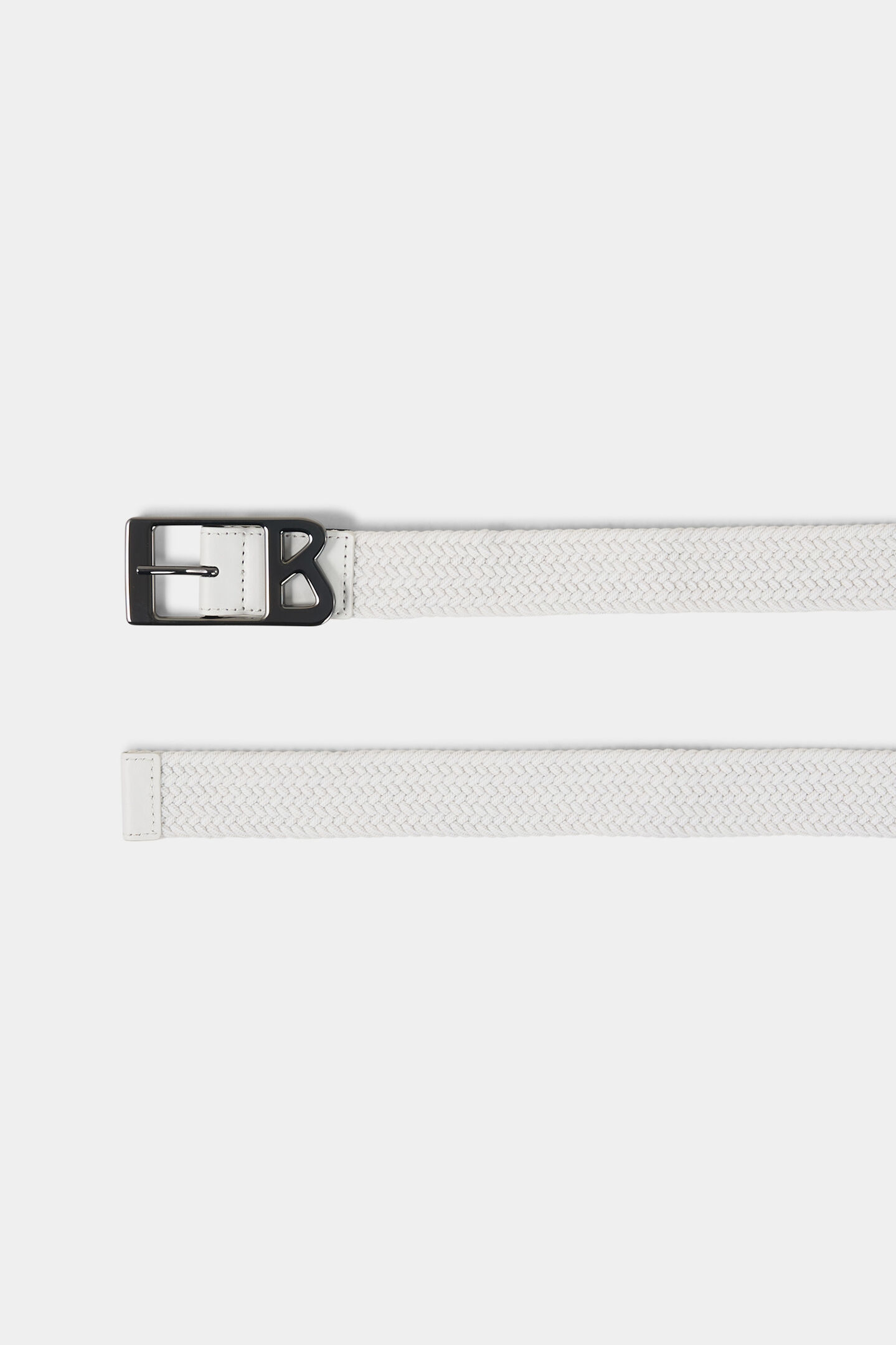 Braided belt Melly White