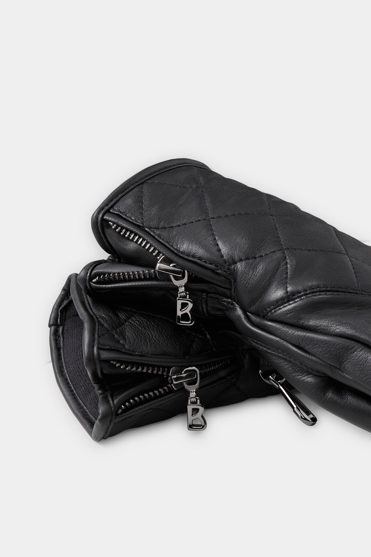 Leder-Handschuhe Dana Schwarz