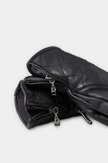 Leder-Handschuhe Dana Schwarz Leder-Handschuhe Dana Schwarz