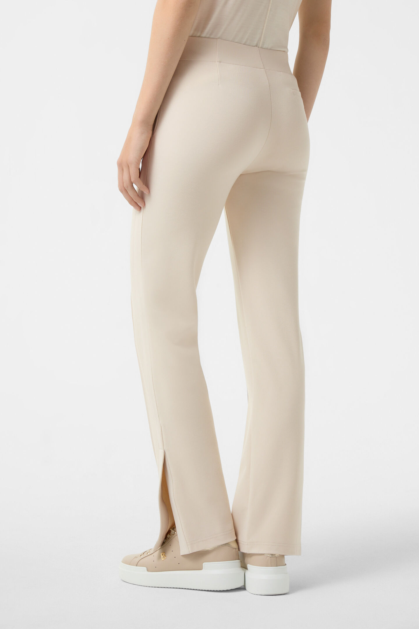 Alley jersey trousers Cream